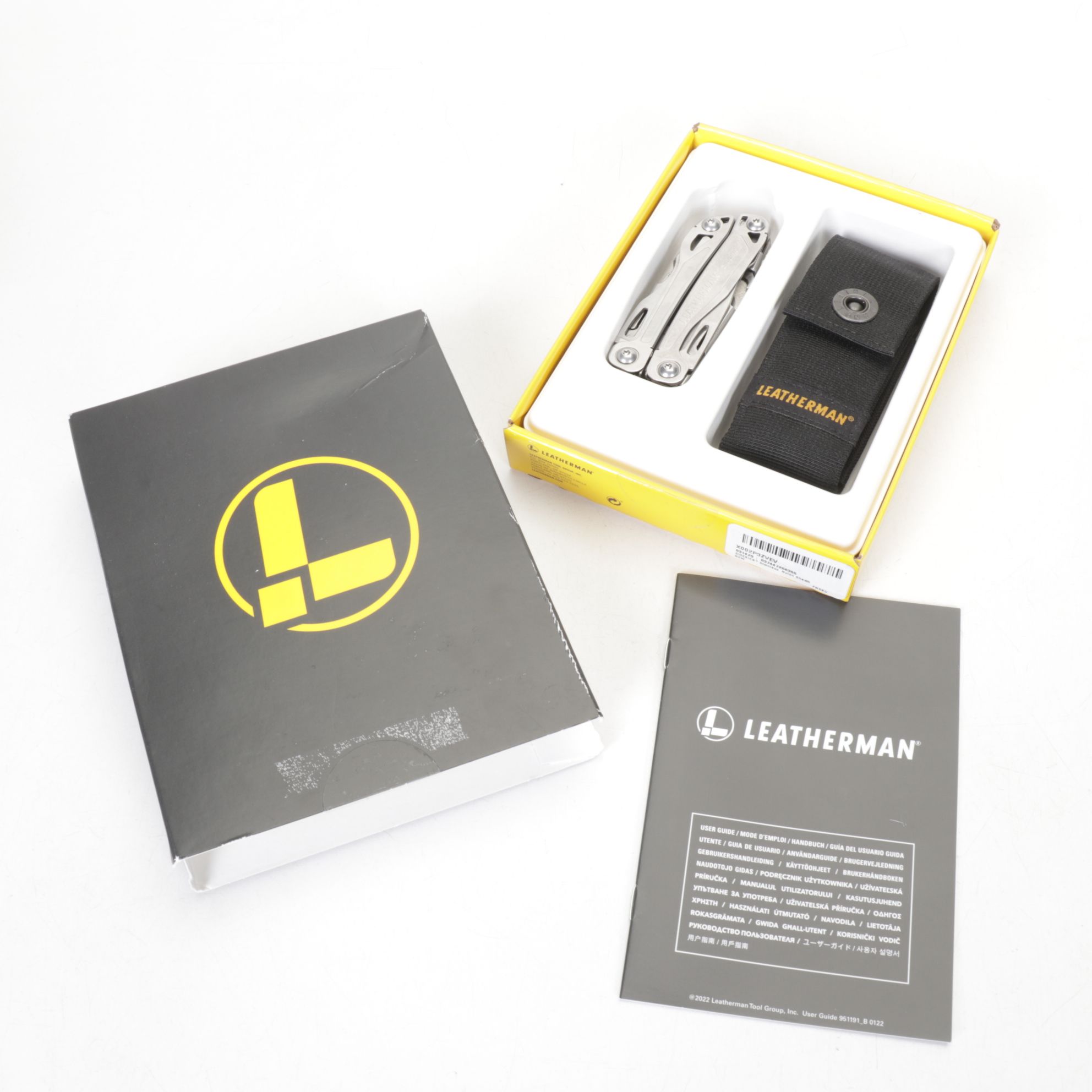 Leatherman Sidekick Multi Tool with Dark Beam UV Flashlight