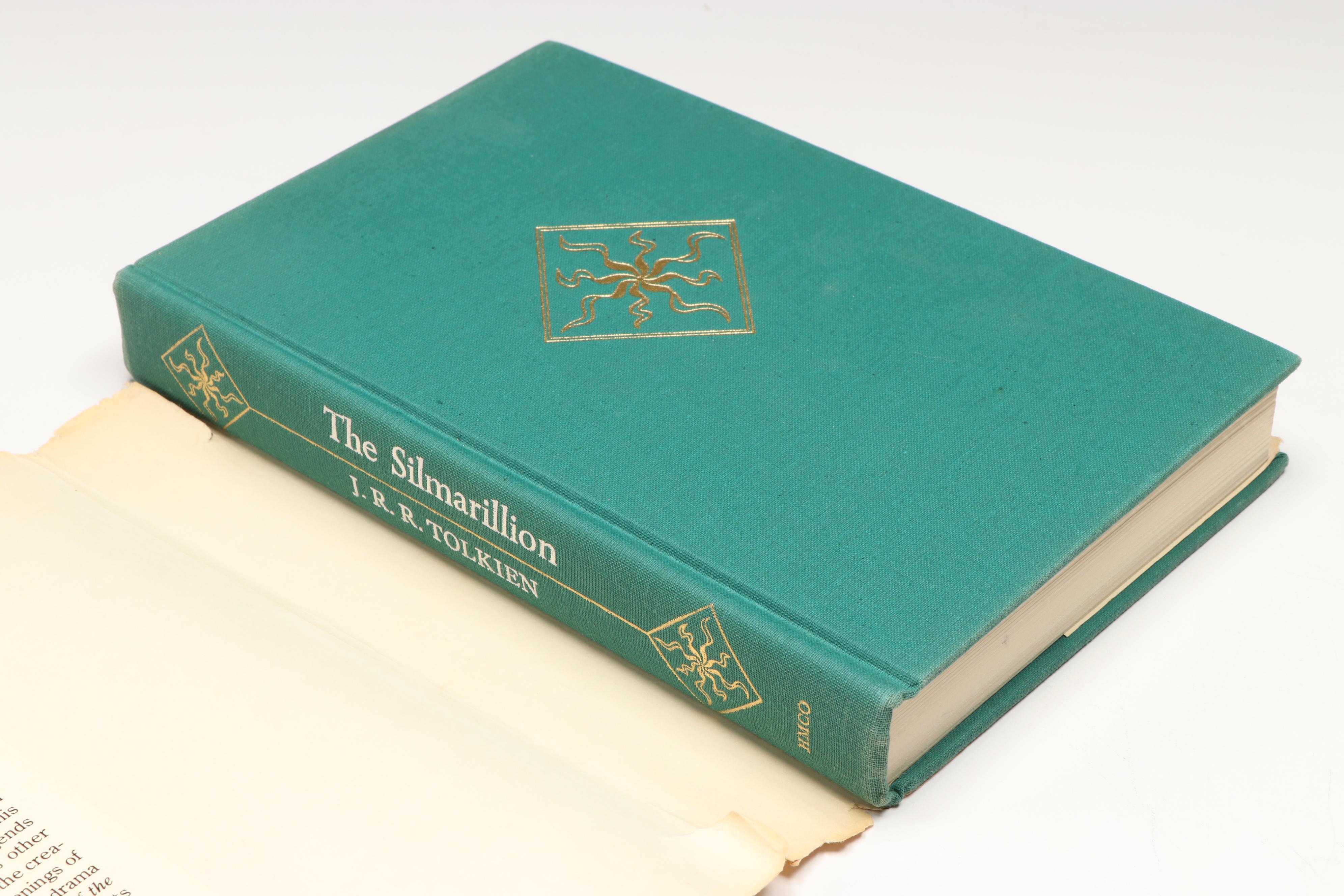 First American Edition "The Silmarillion" by J. R. R. Tolkien, 1977