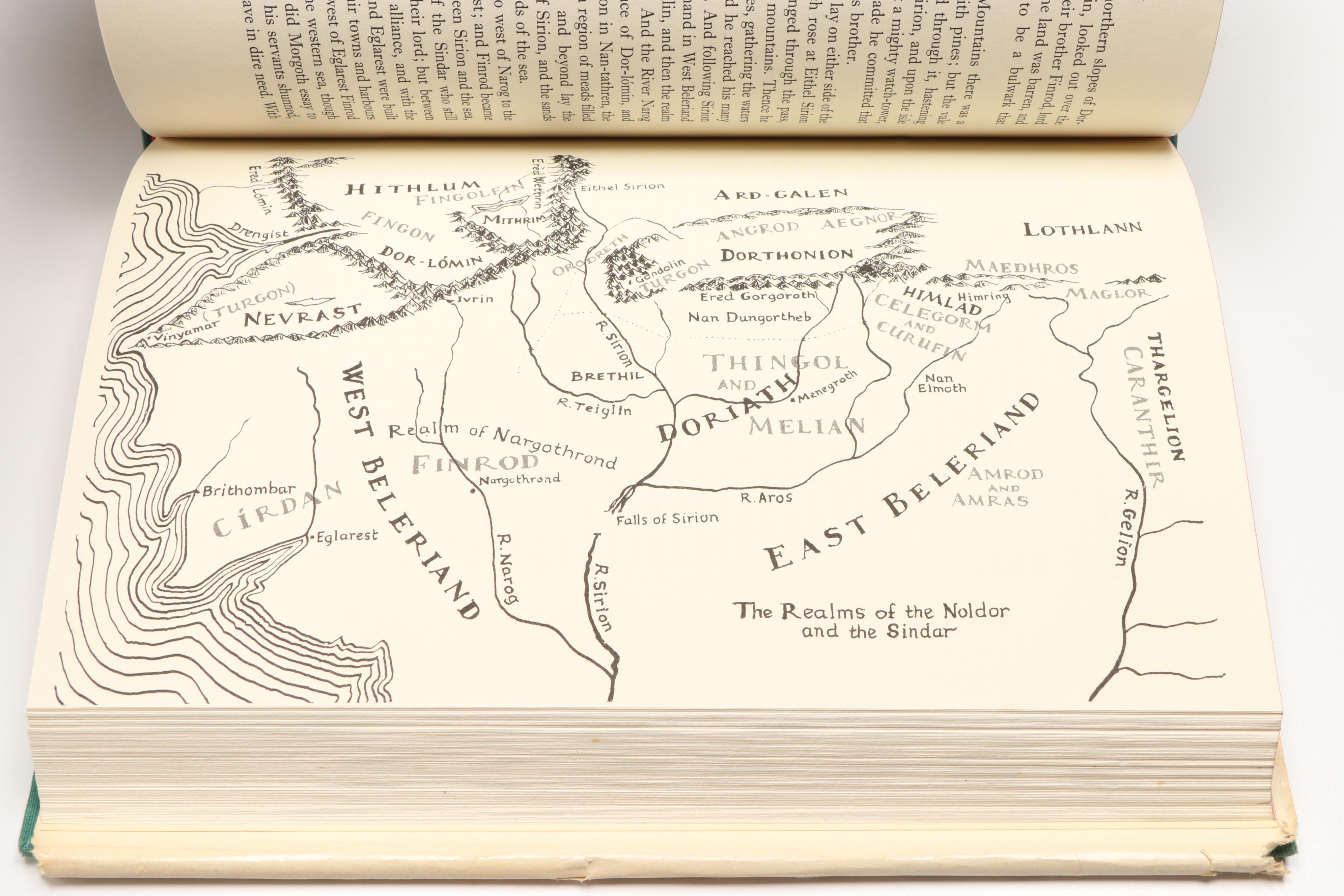 First American Edition "The Silmarillion" by J. R. R. Tolkien, 1977