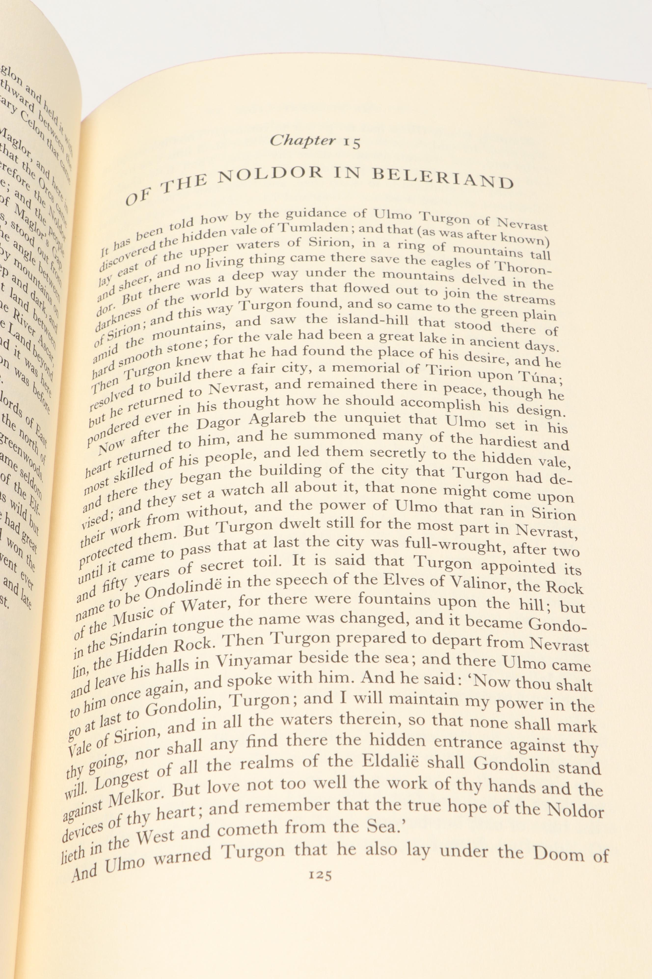 First American Edition "The Silmarillion" by J. R. R. Tolkien, 1977
