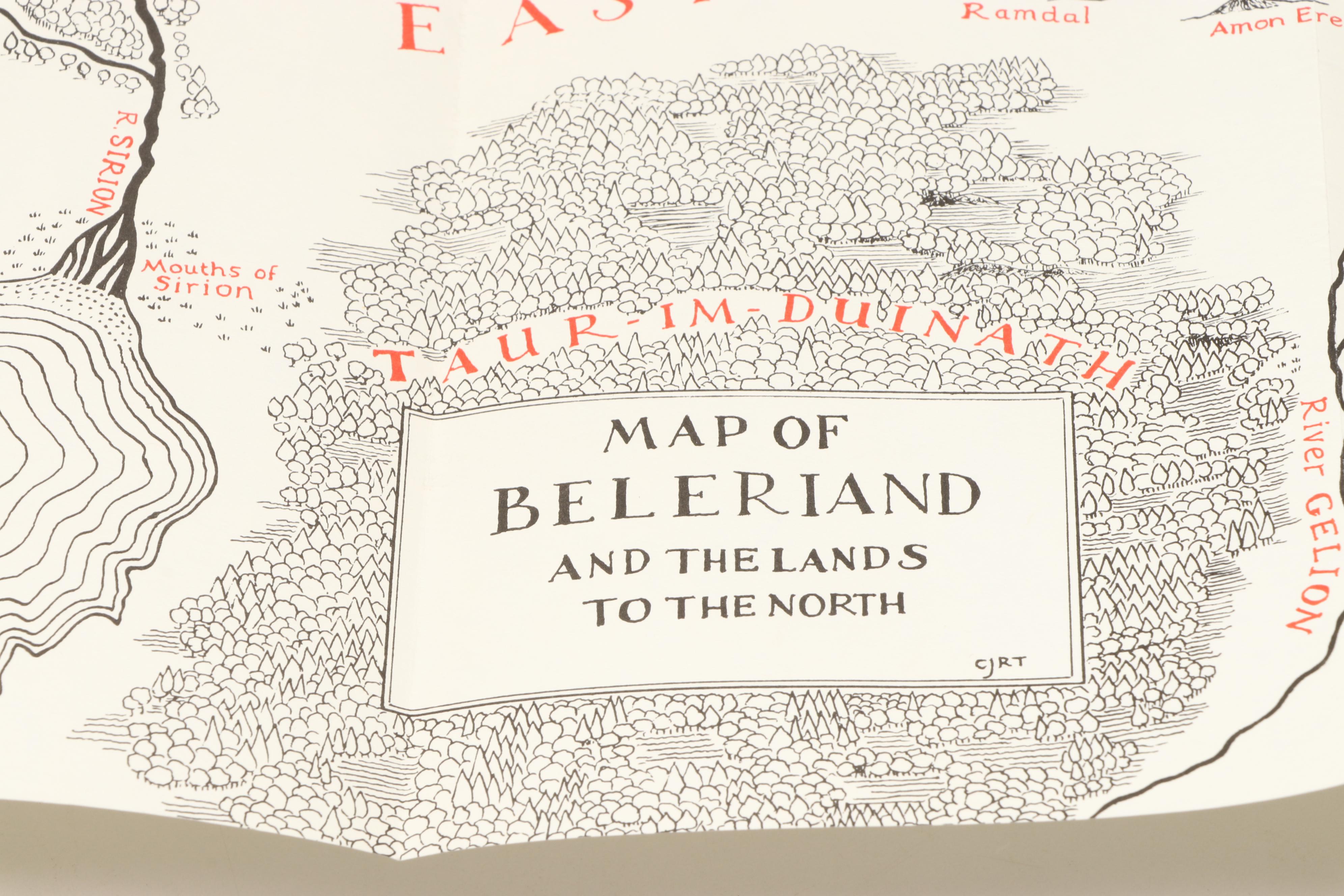 First American Edition "The Silmarillion" by J. R. R. Tolkien, 1977