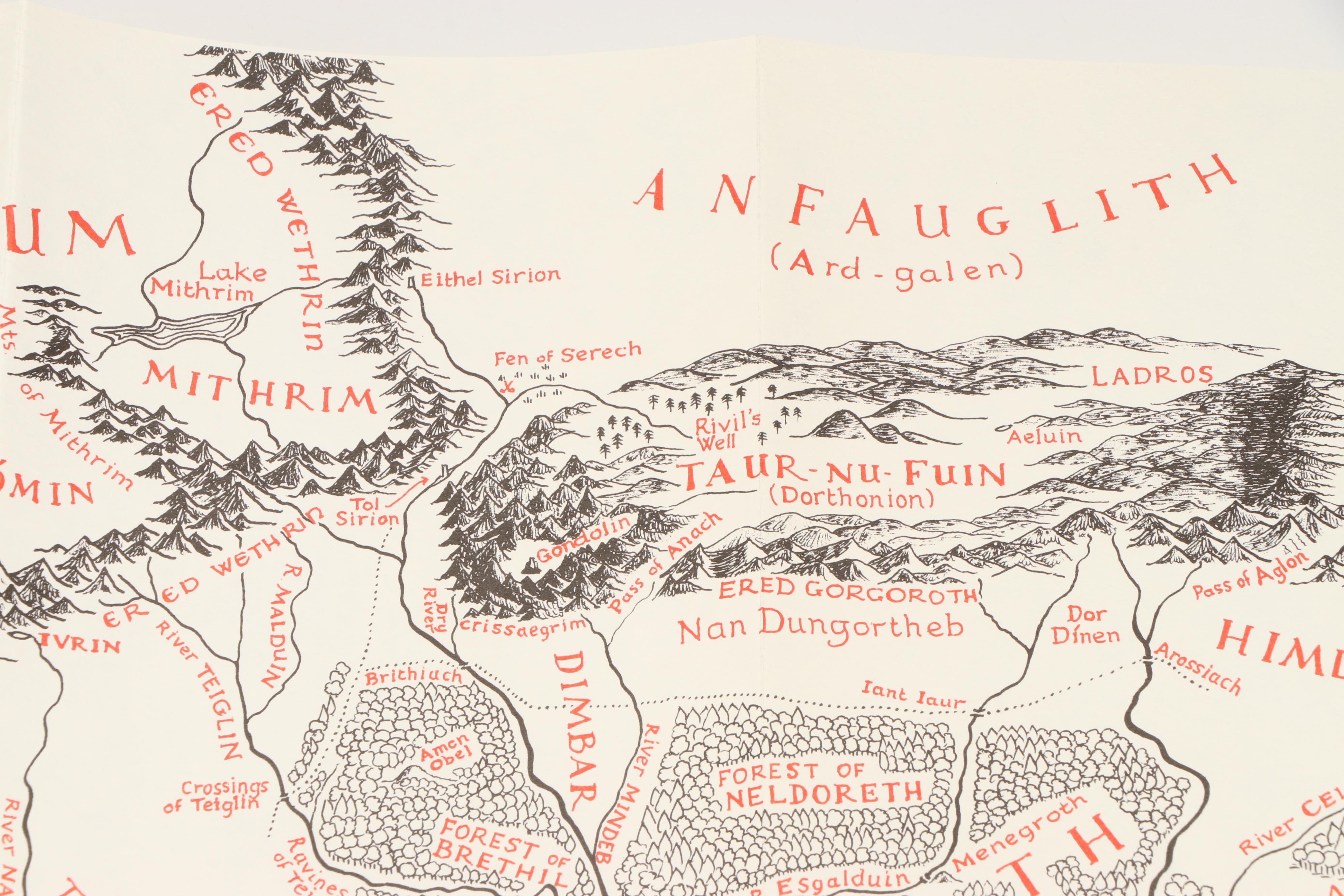 First American Edition "The Silmarillion" by J. R. R. Tolkien, 1977