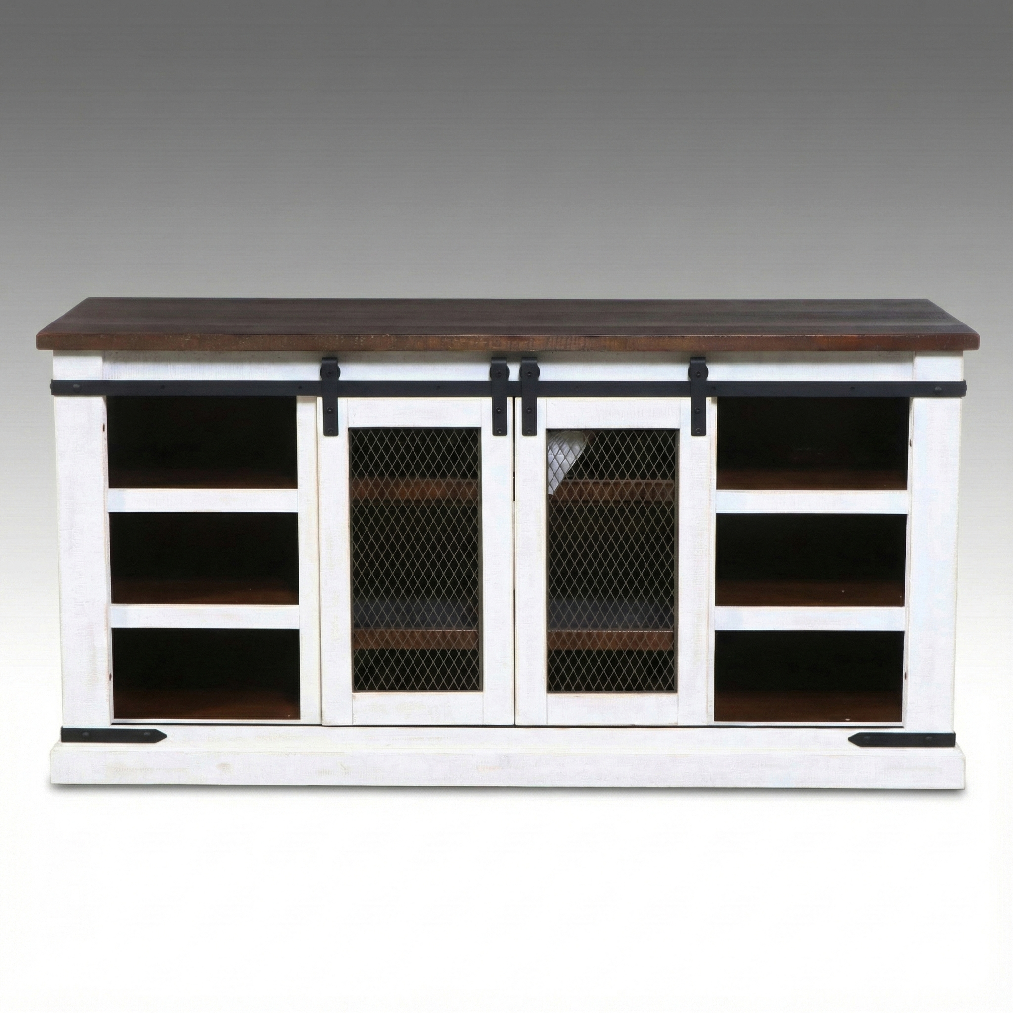 Signature Design by Ashley Furniture Modern Farmhouse Style Media Cabinet