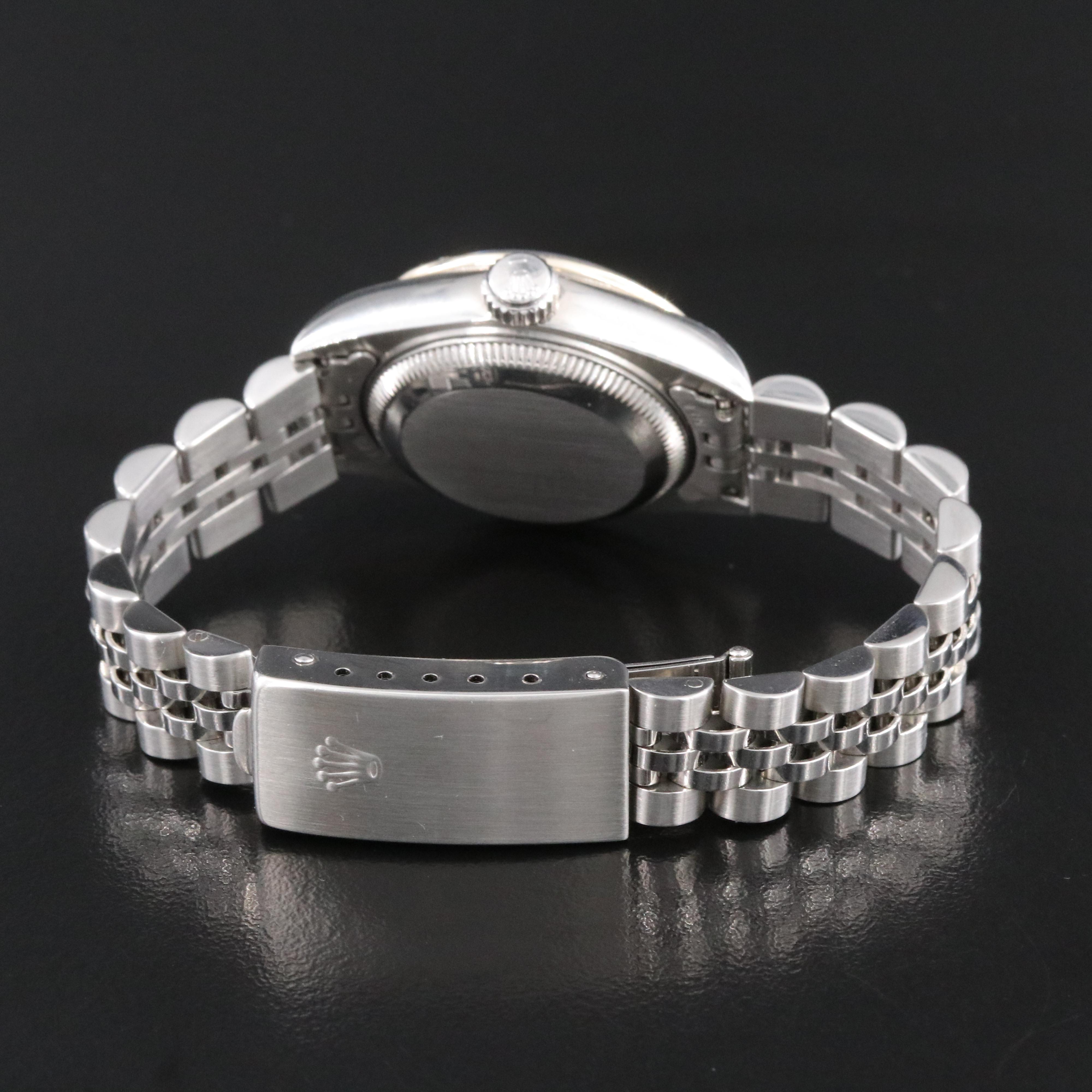 1996 Rolex Datejust Custom M.O.P. Diamond Dial & Bezel Watch