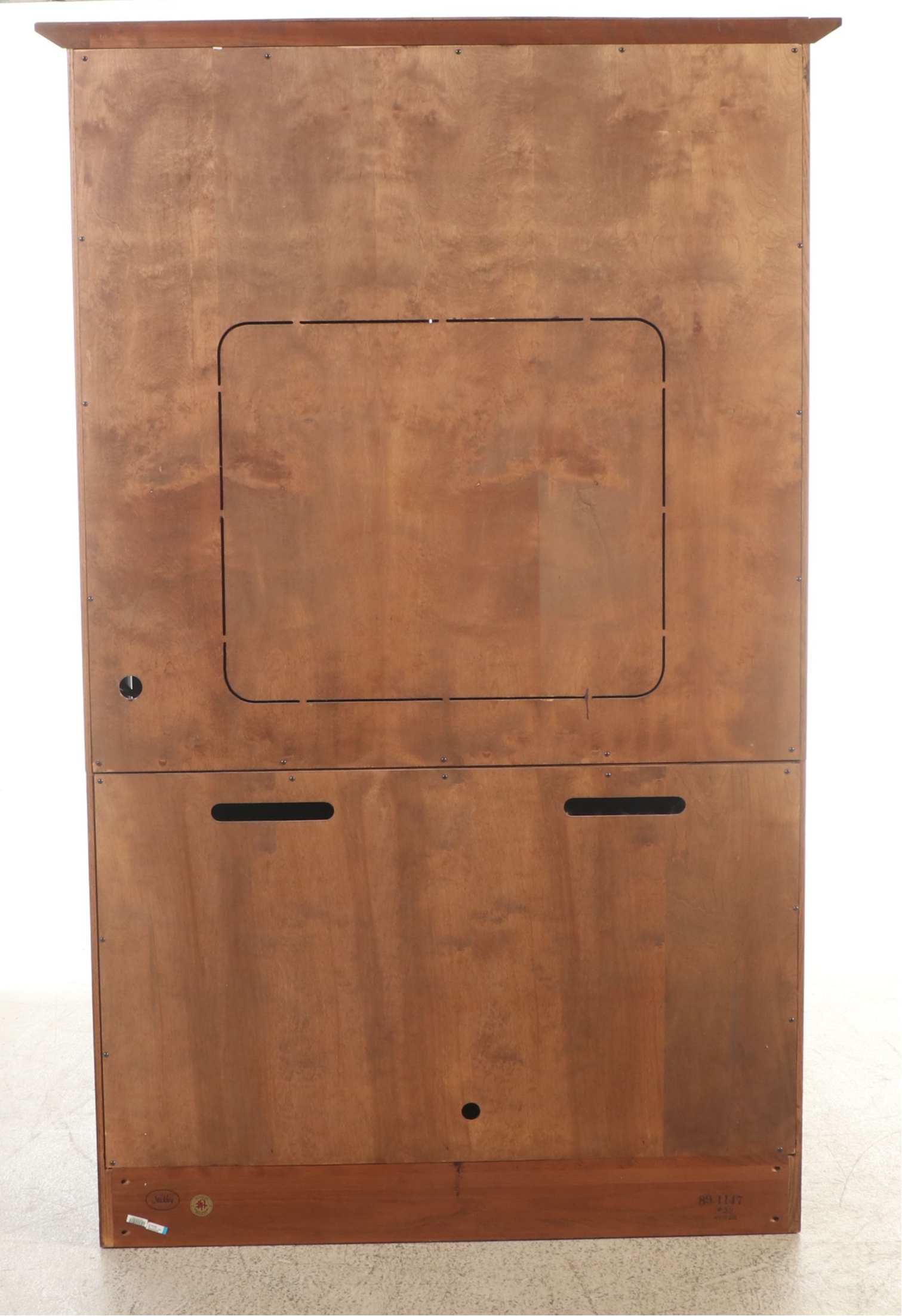 Stickley American Arts & Crafts Style Inlaid Oak Media Cabinet