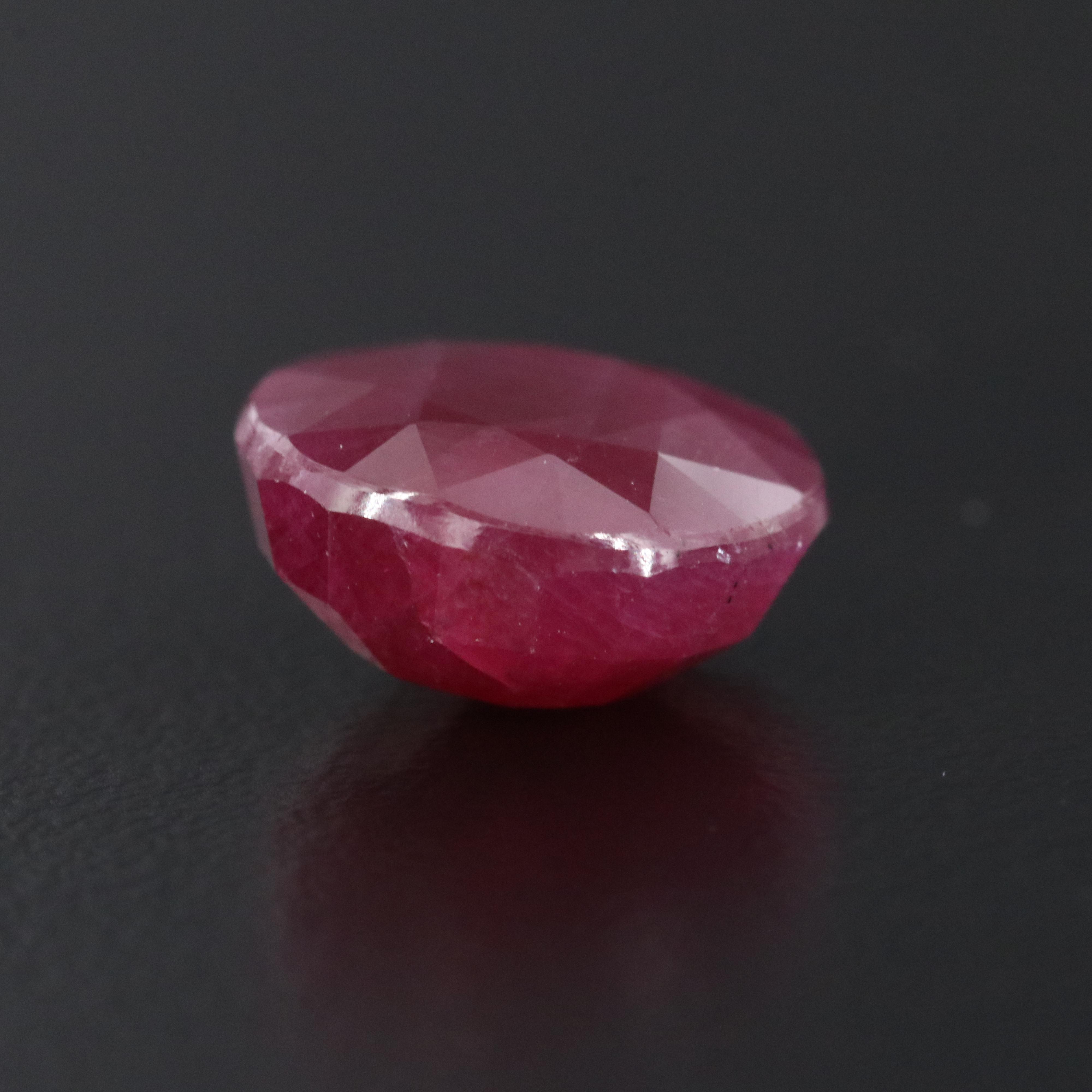 Loose 9.33 CT Unheated Ruby with GIA and AGL Reports