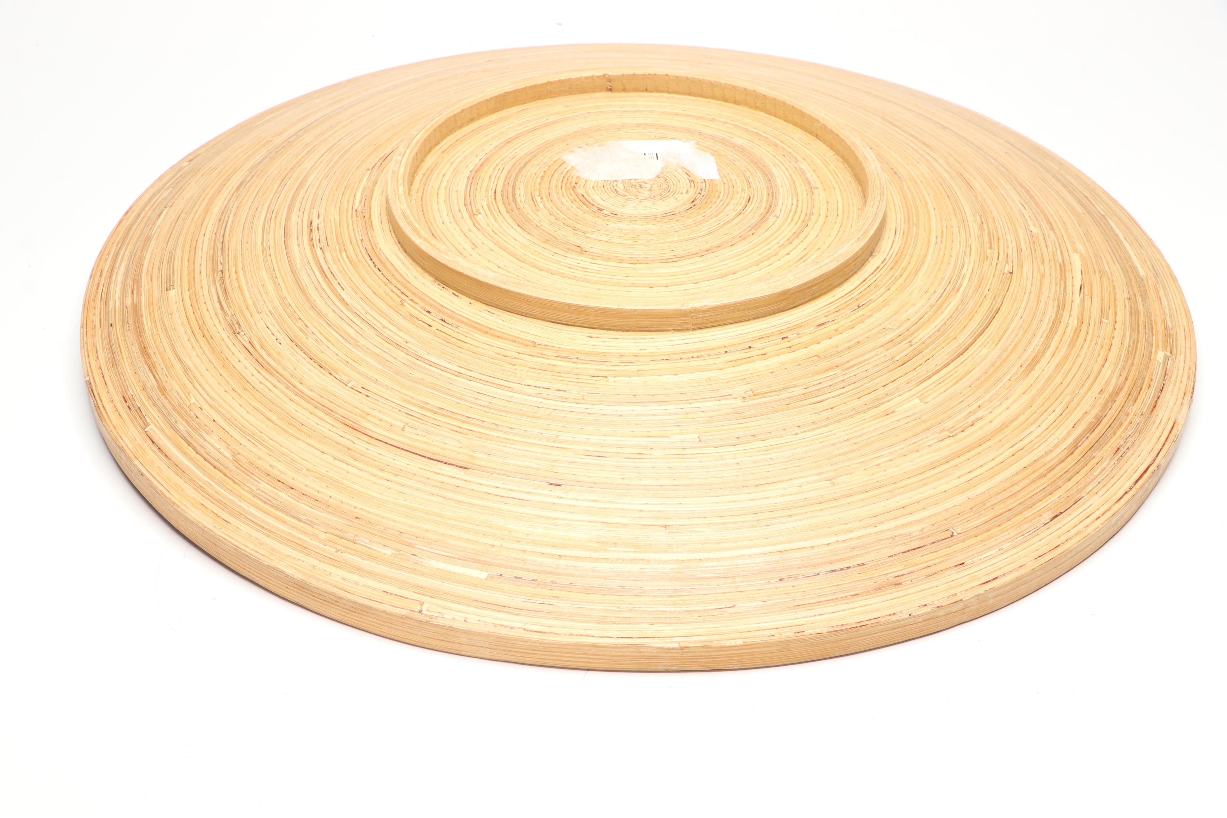 American Folk Art Style Rooster Figurines and Centerpiece Bowl