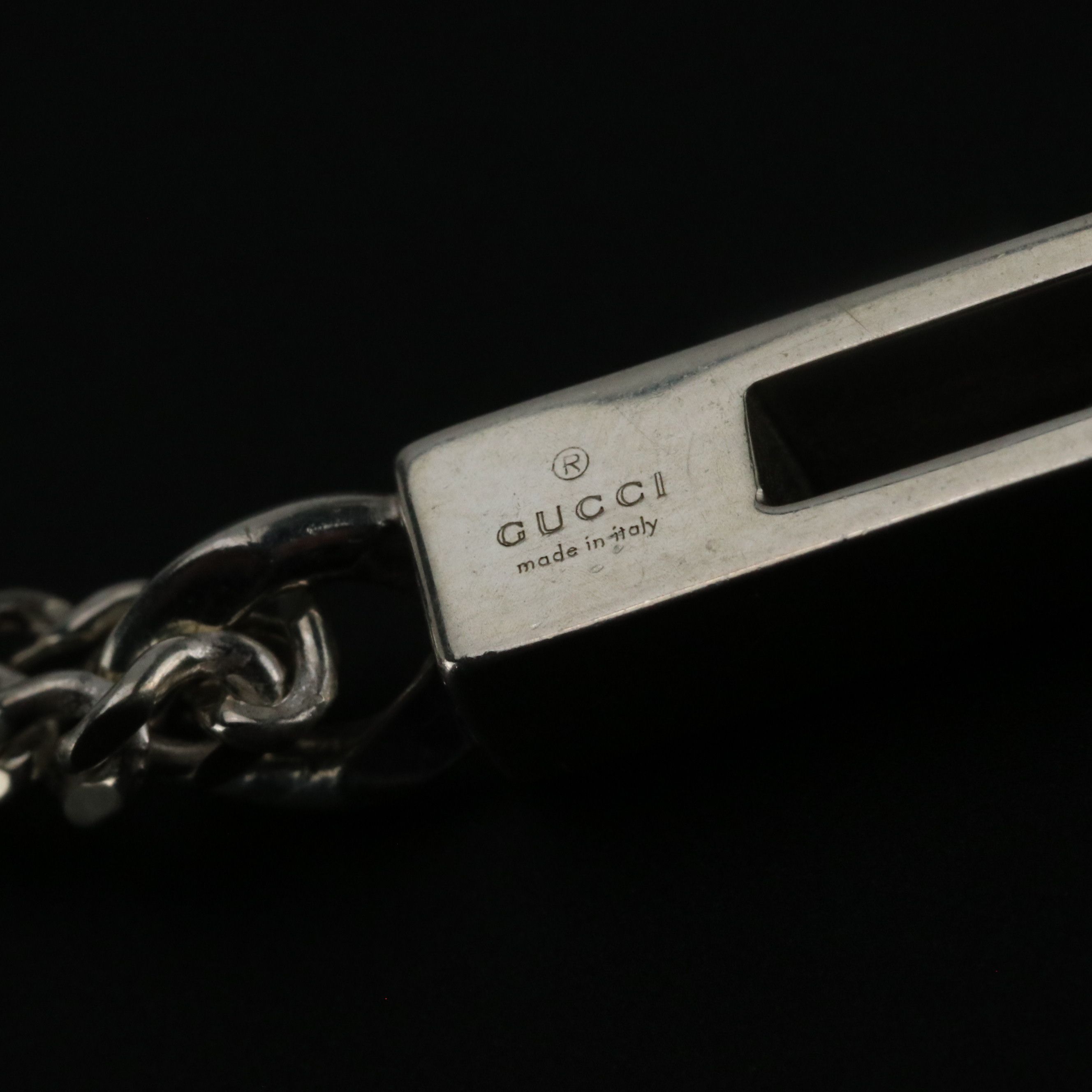 Gucci Sterling Silver Necklace in Box