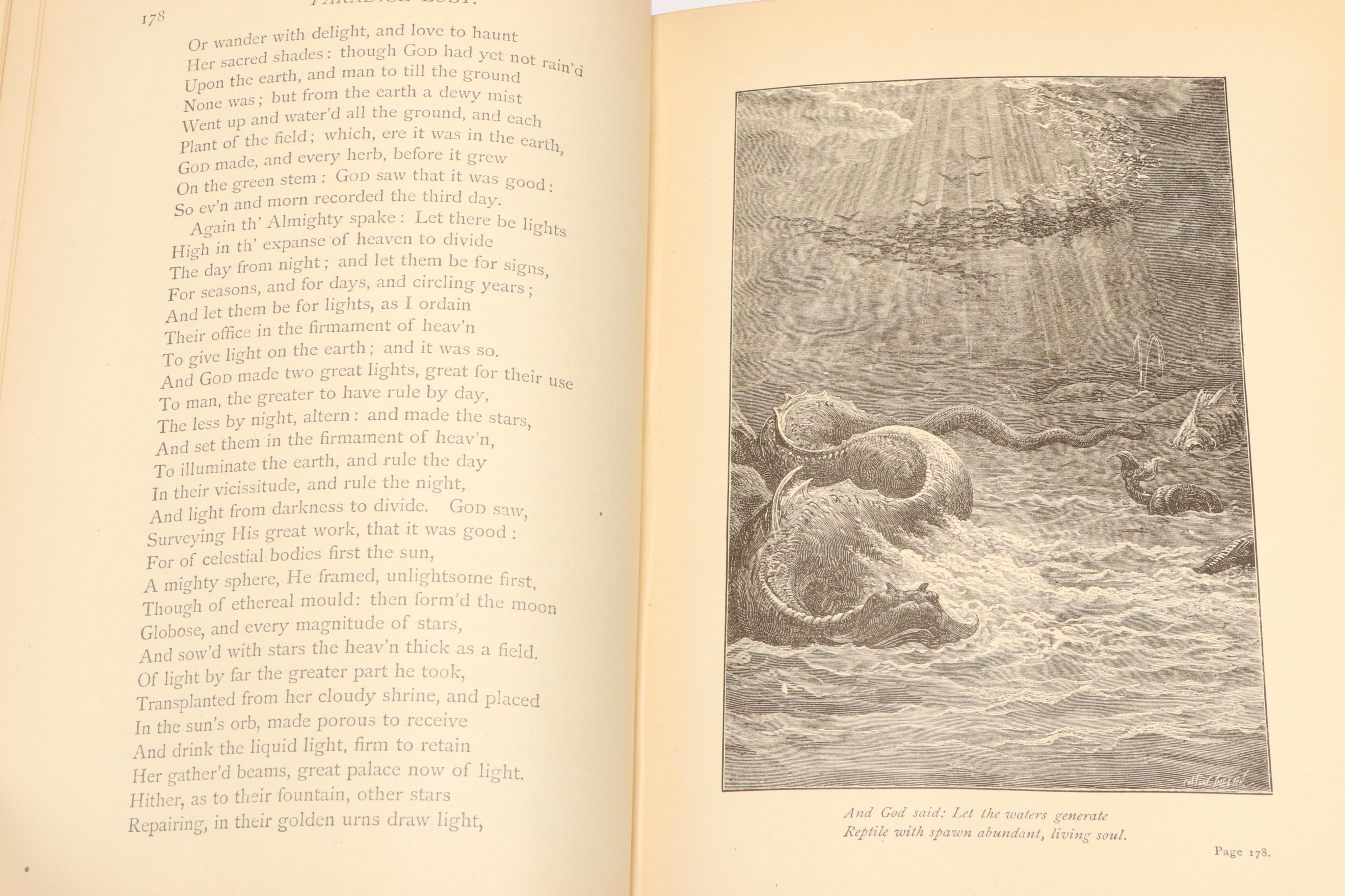 Illustrated Library Edition "Milton's Poems" by David Masson, 1880