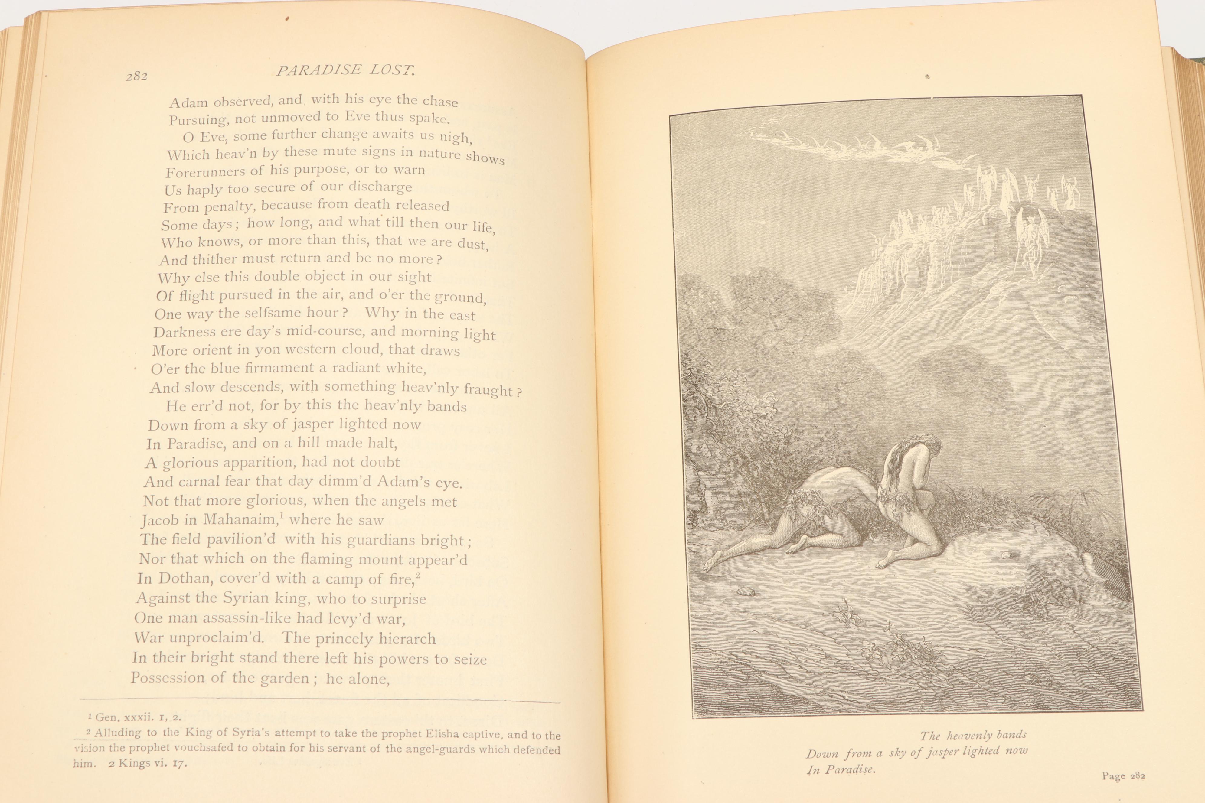 Illustrated Library Edition "Milton's Poems" by David Masson, 1880