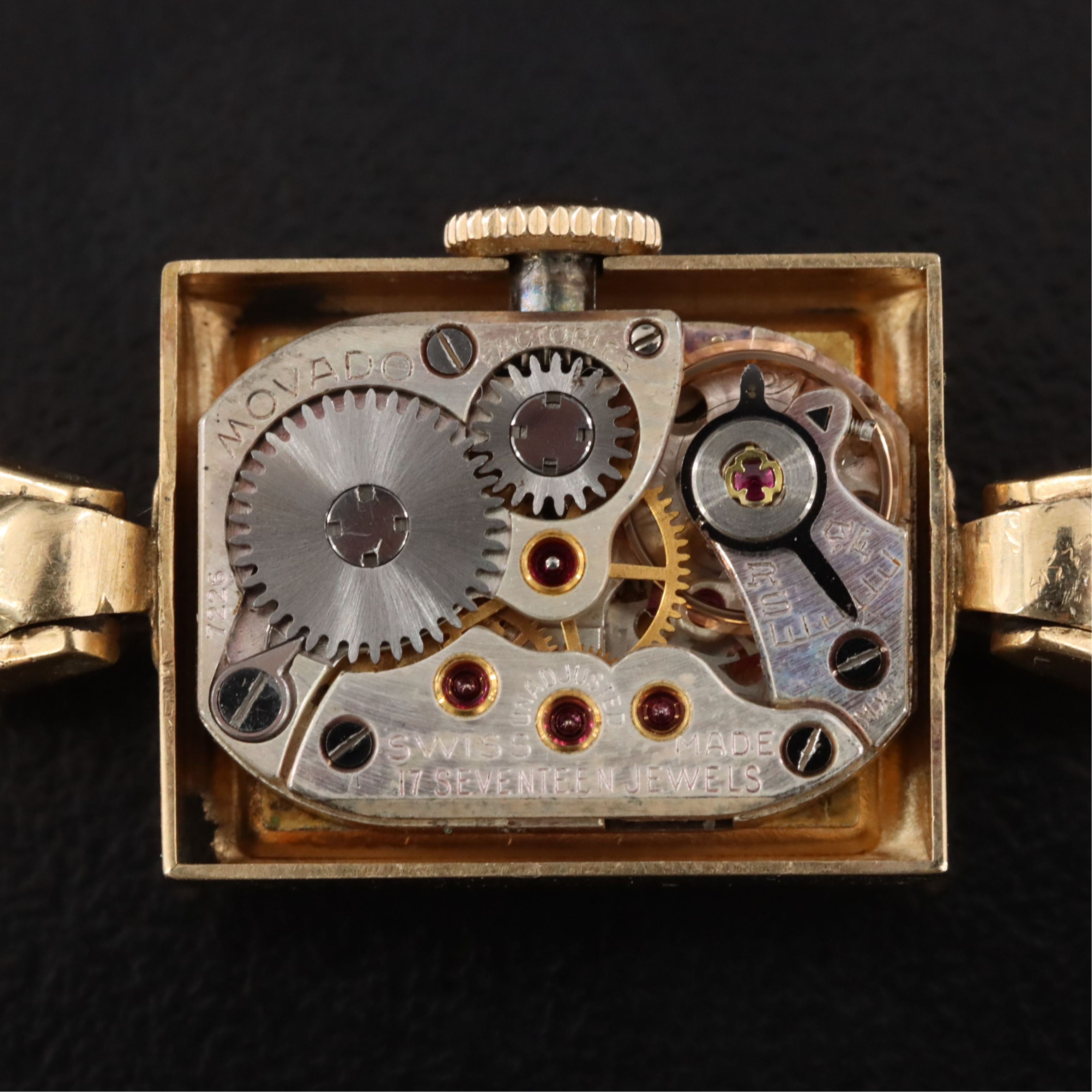 Vintage Tiffany & Co. Movado Manual Wind 14K Watch