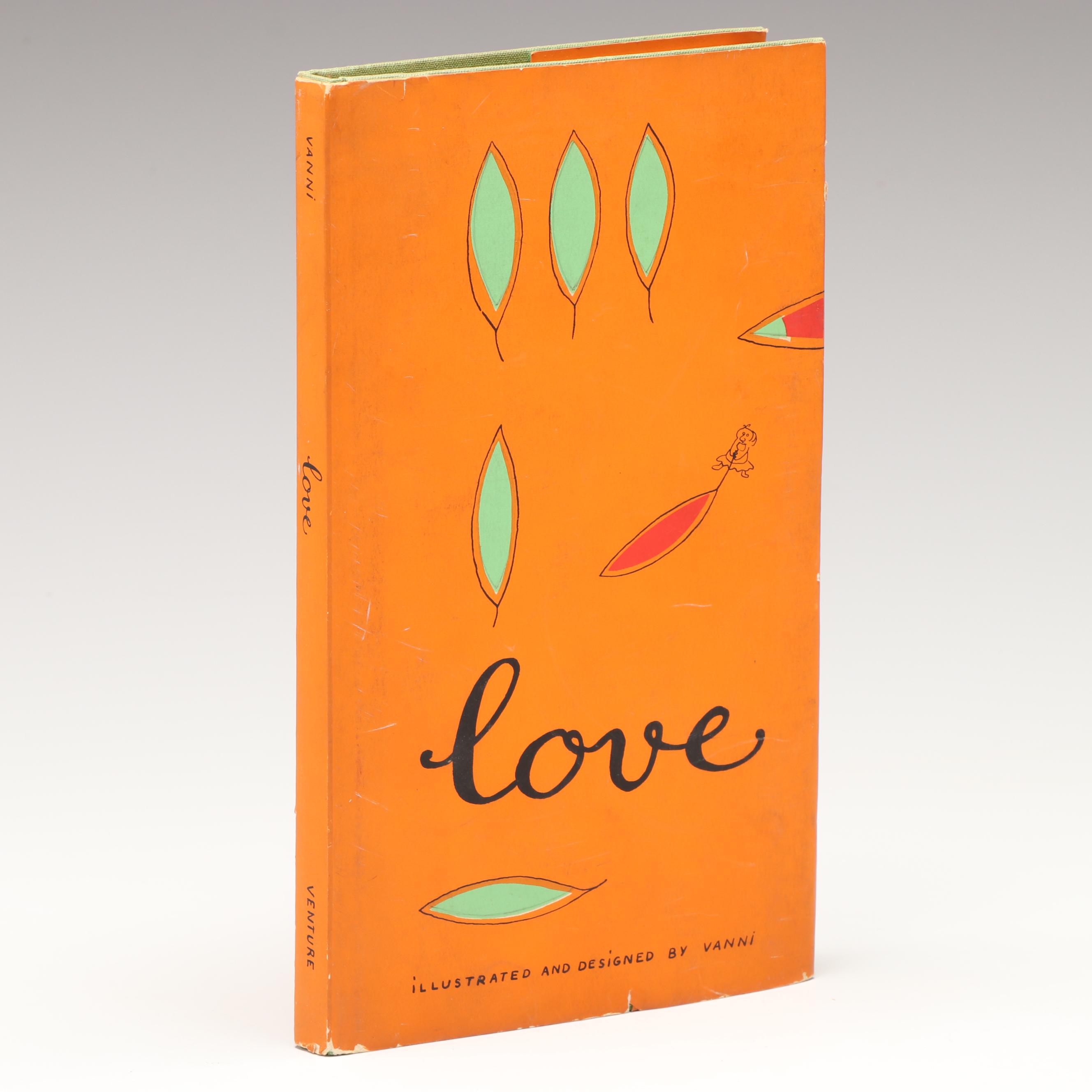 Gian Berto Vanni Illustrated "Love" by Lowell A. Siff, 1964