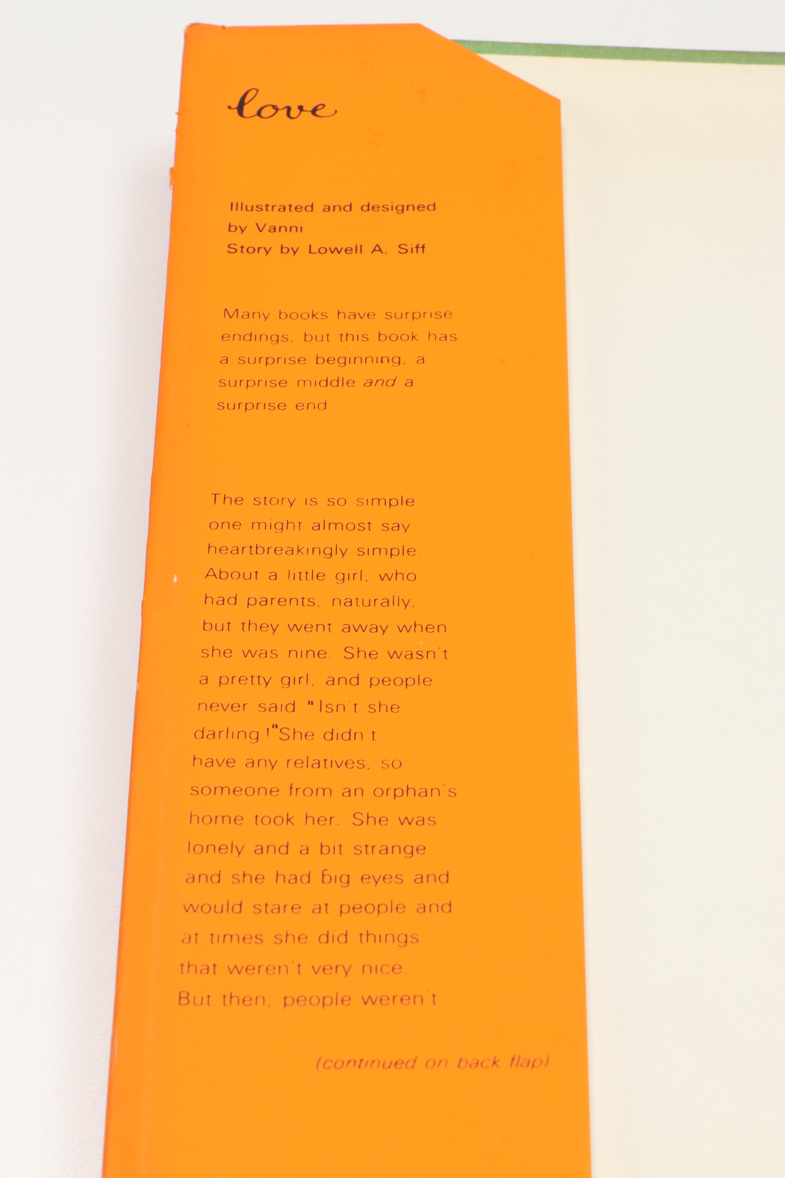 Gian Berto Vanni Illustrated "Love" by Lowell A. Siff, 1964