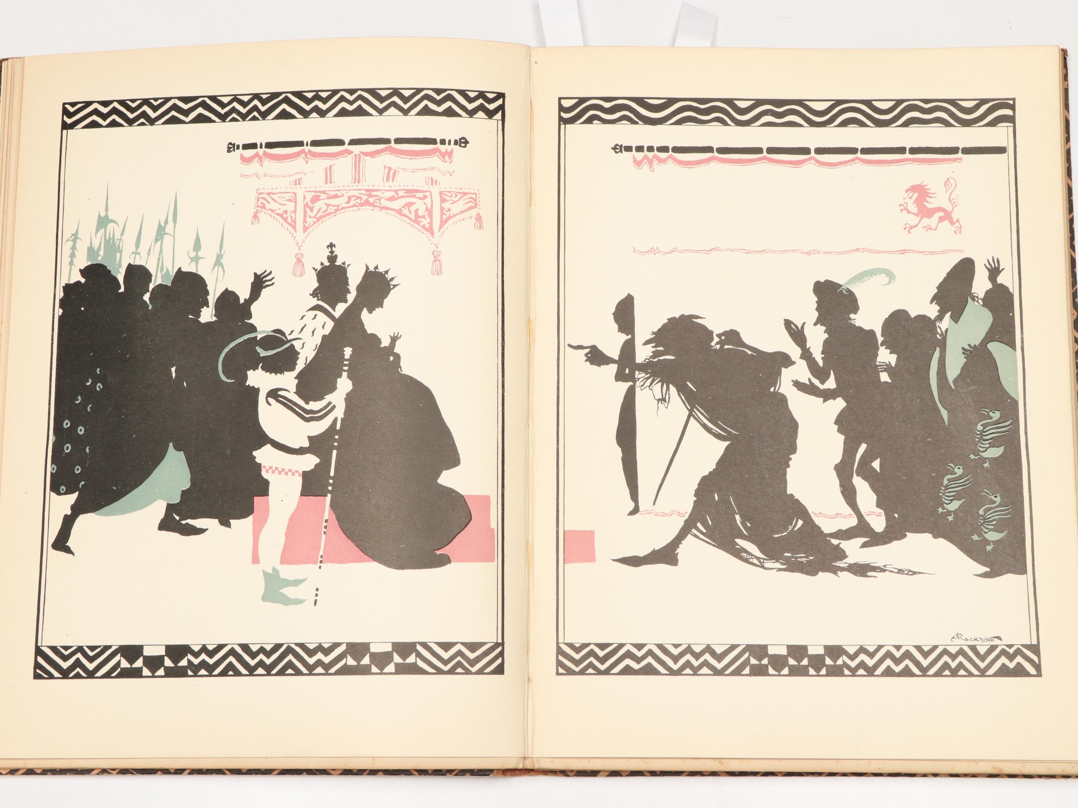 Arthur Rackham Illustrated "The Sleeping Beauty" by C. S. Evans, 1920