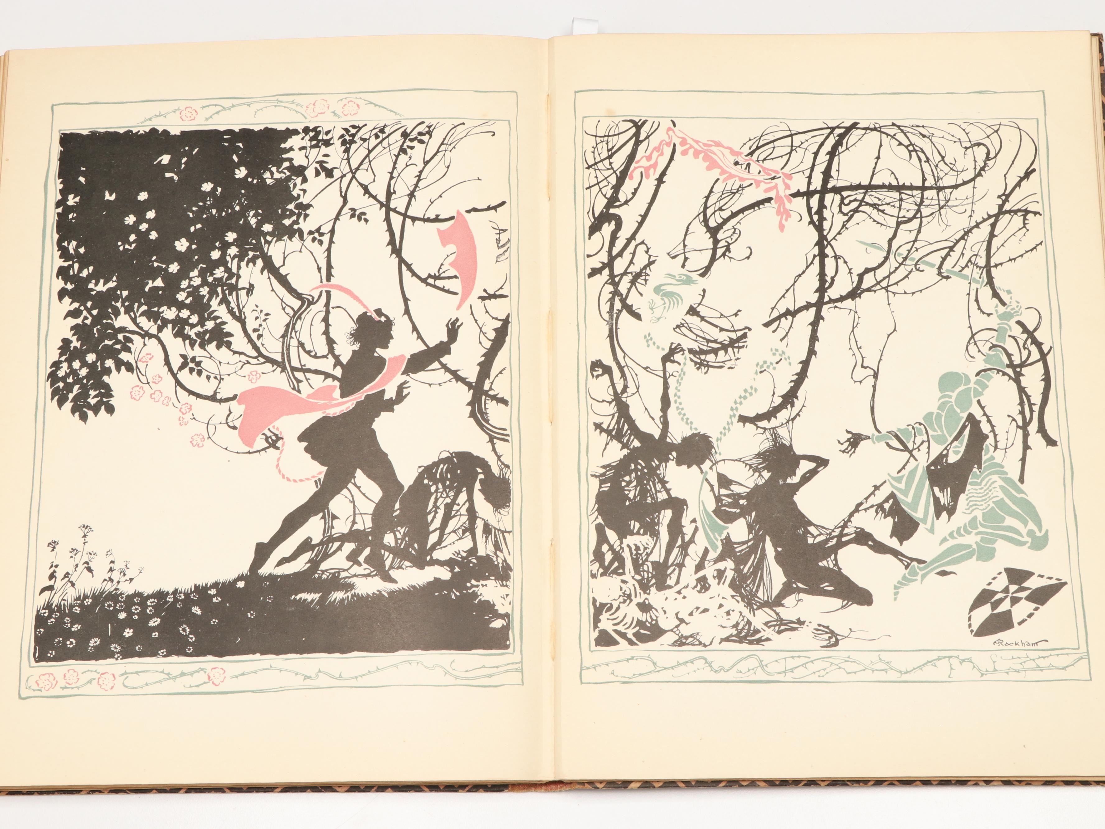 Arthur Rackham Illustrated "The Sleeping Beauty" by C. S. Evans, 1920