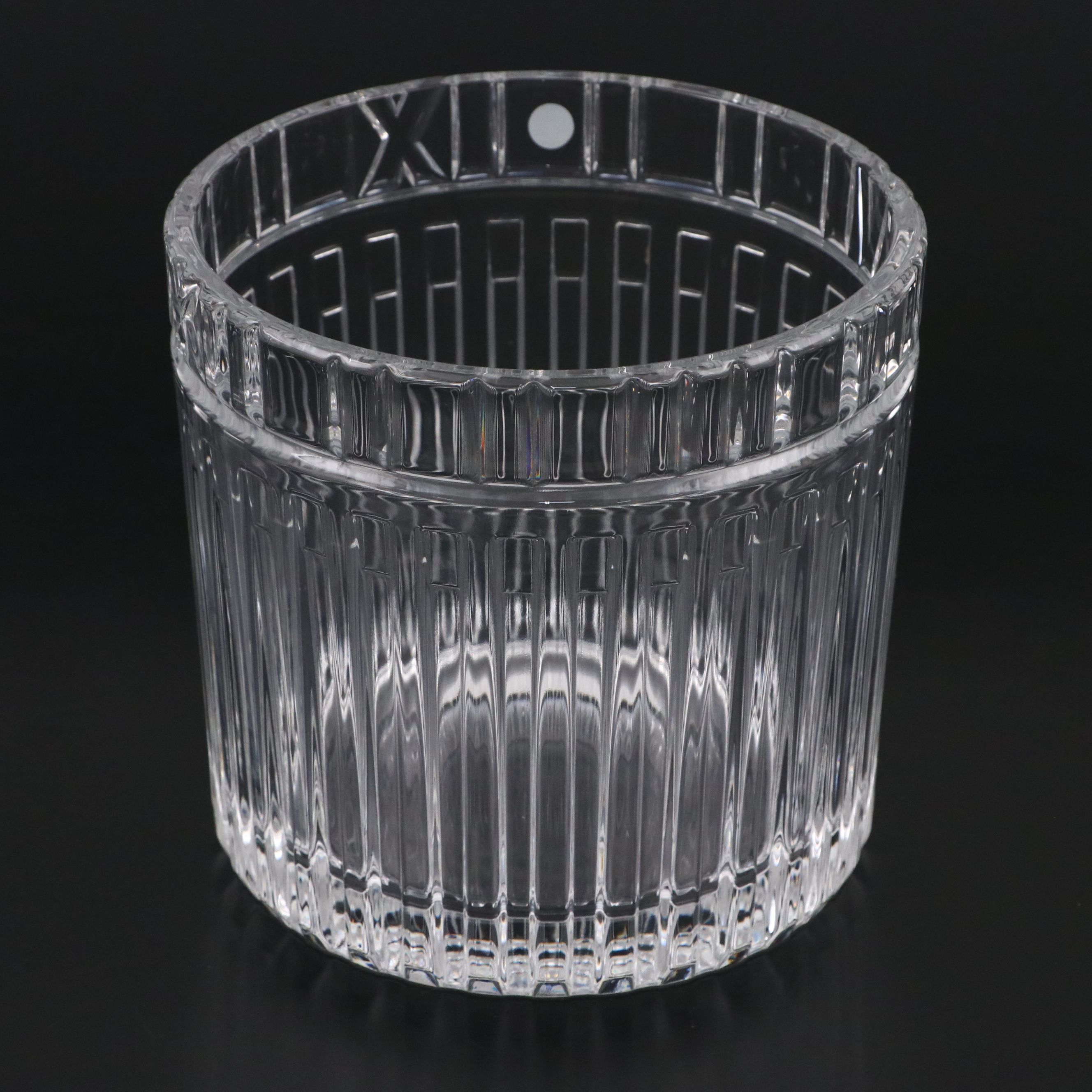 Tiffany & Co. "Atlas" Crystal Champagne Bucket