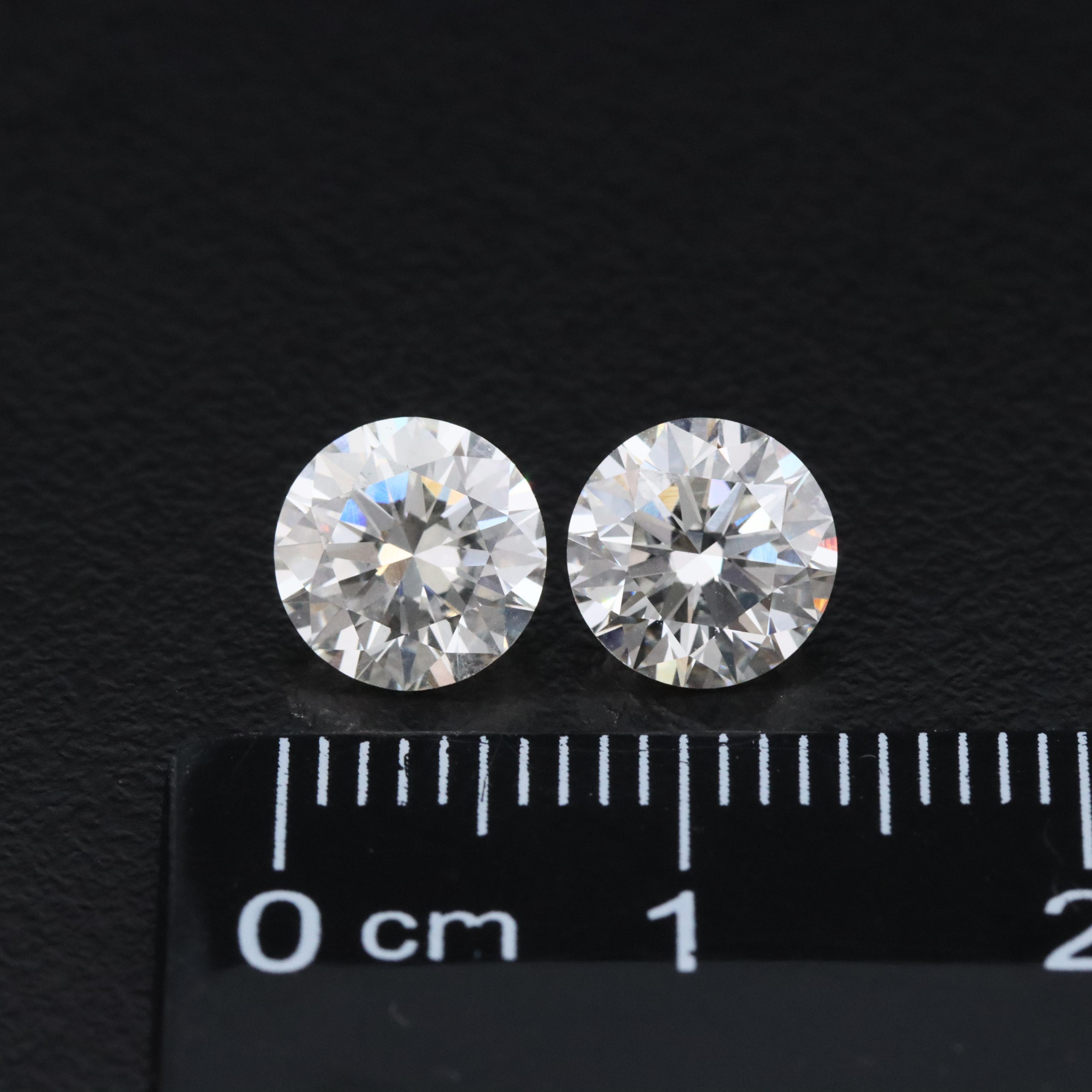 Loose 2.48 CTW Lab Grown Diamonds