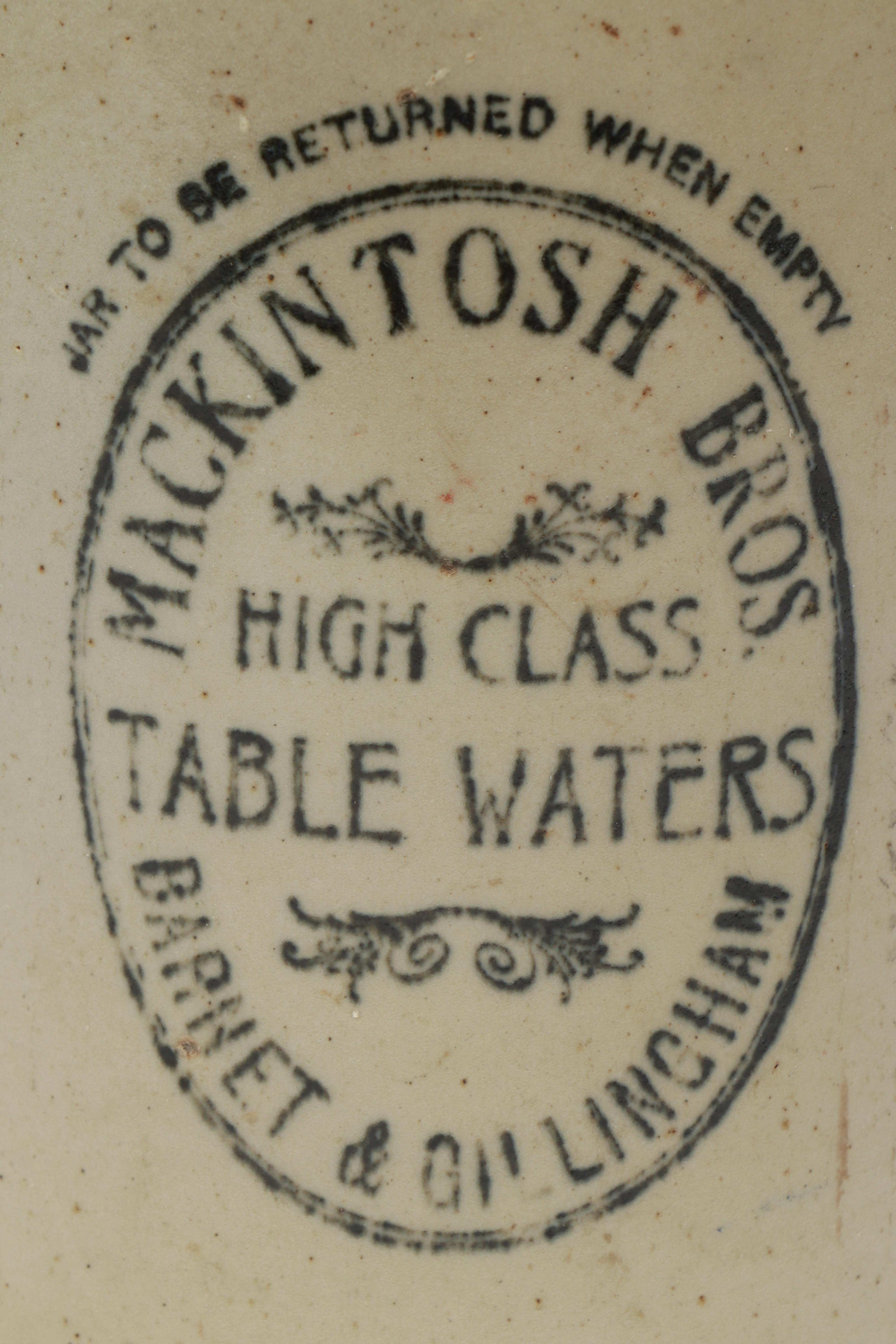 English Drip Glazed Stoneware Water Flagon, Early 20th Century