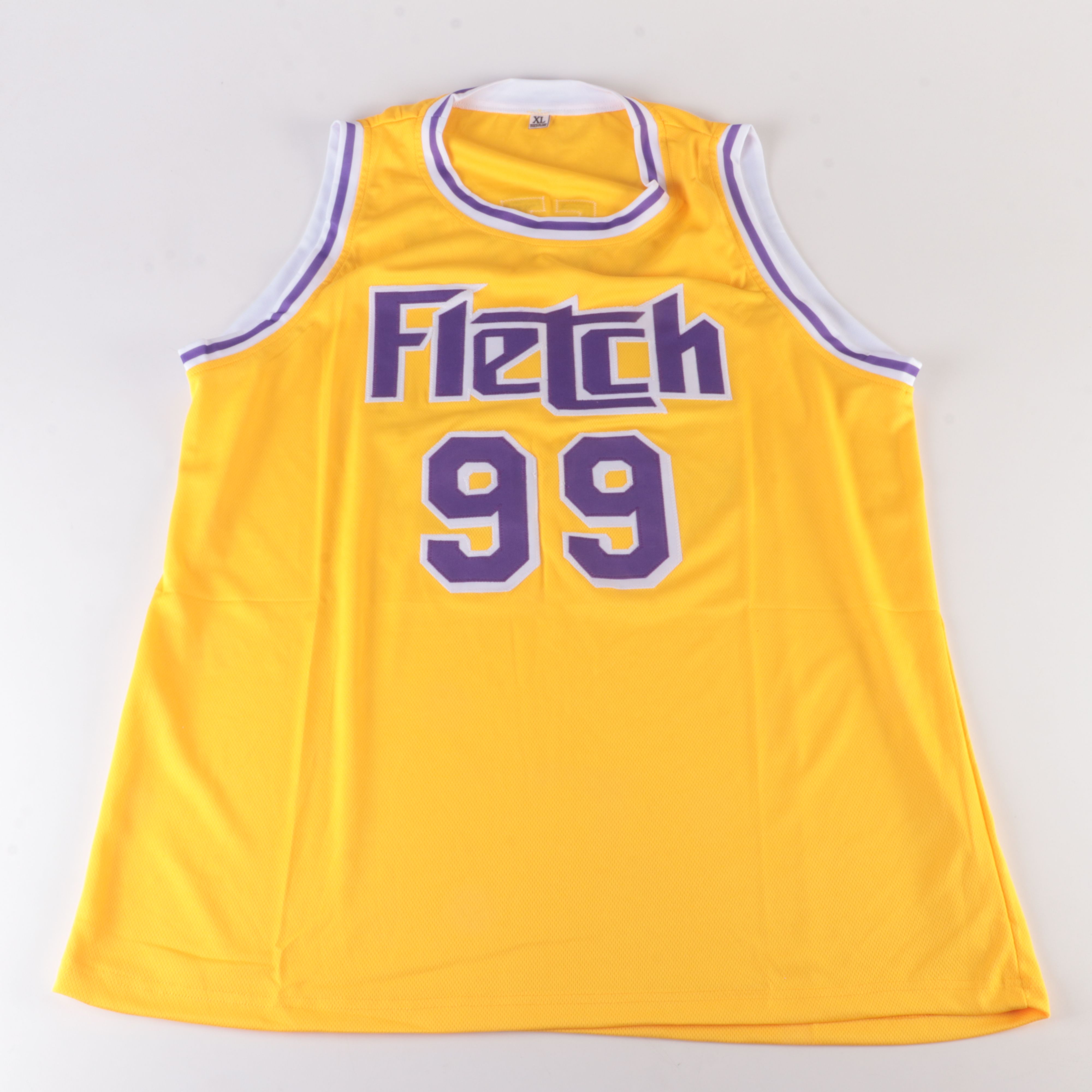 Chevy Chase Signed "Fletch" Los Angeles Lakers Basketball Jersey, JSA