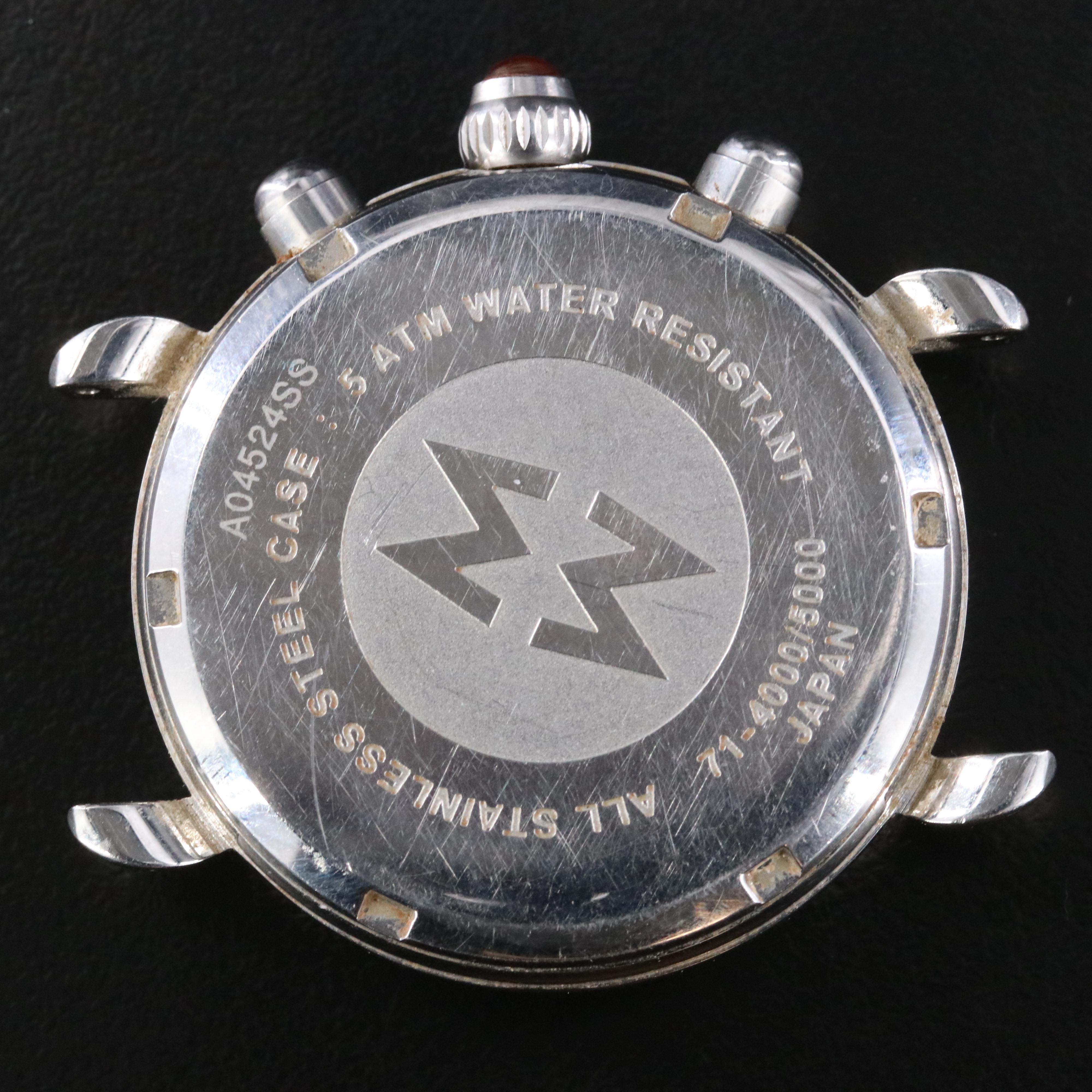 Michele CSX Diamond Chronograph Watch