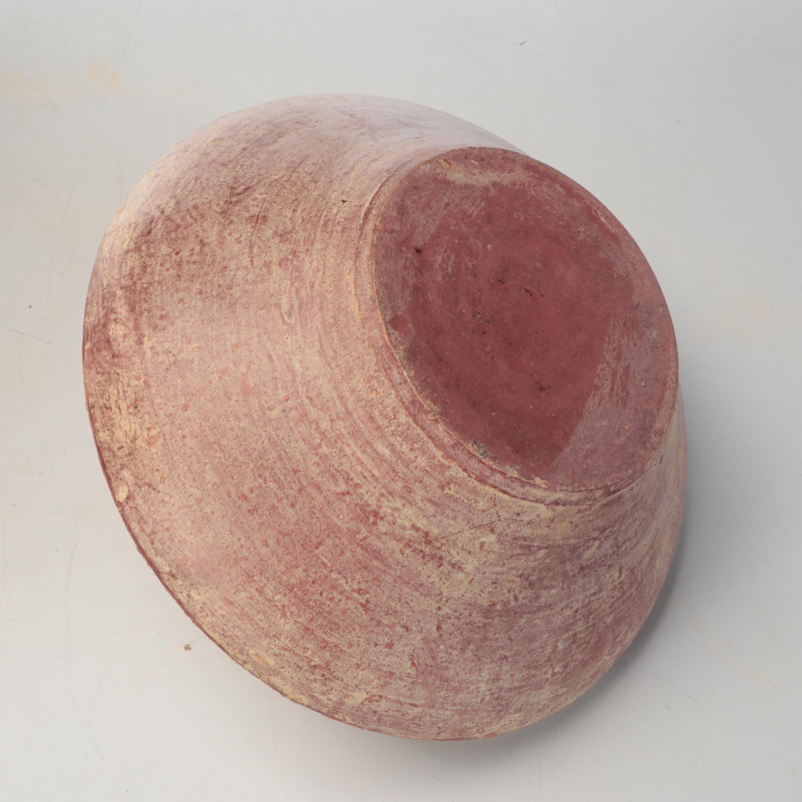 Rustic Southwestern Vase Table Lamp with Terracotta Vessel, Late 20th Century