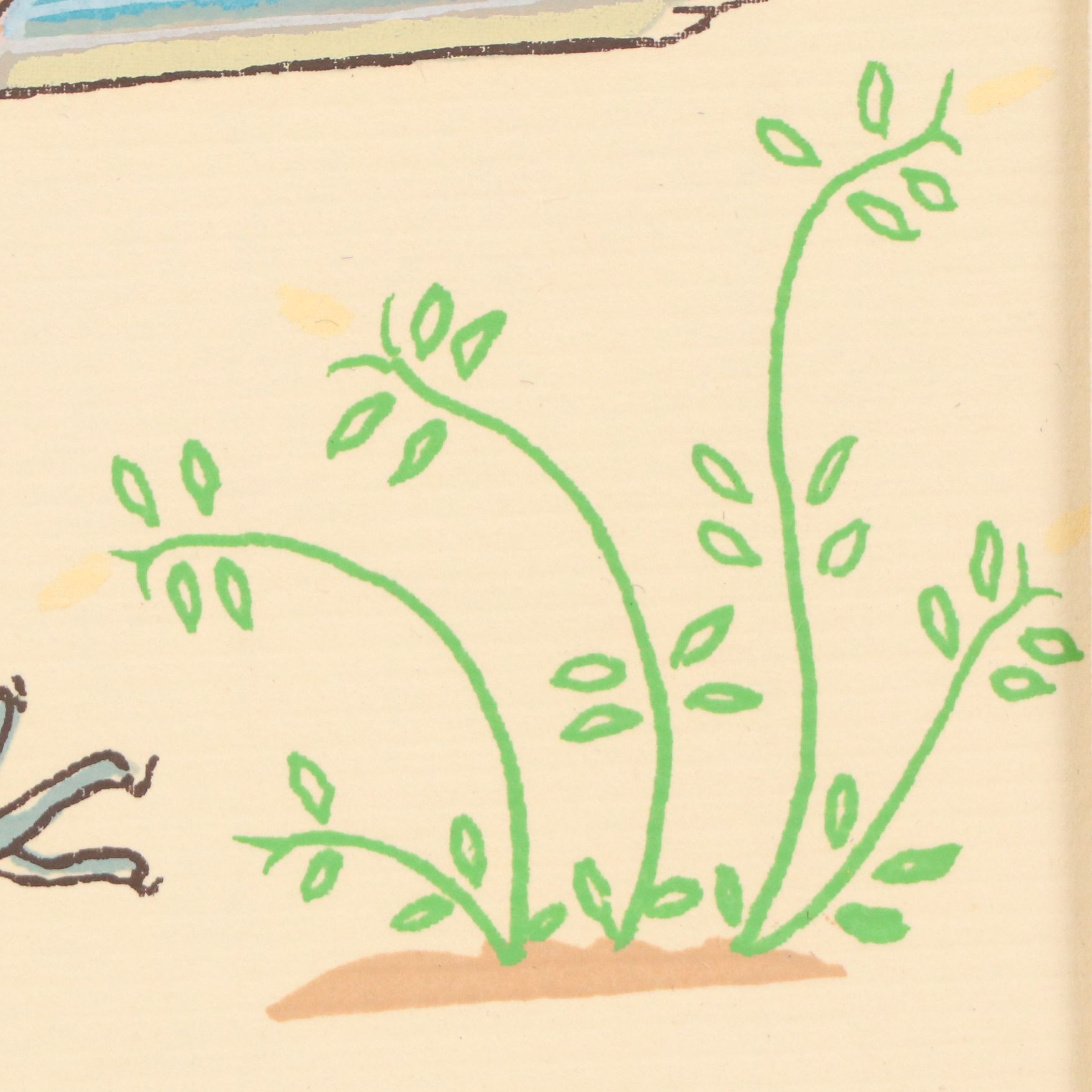 Harrison Begay Serigraph "Road Runner," 20th Century