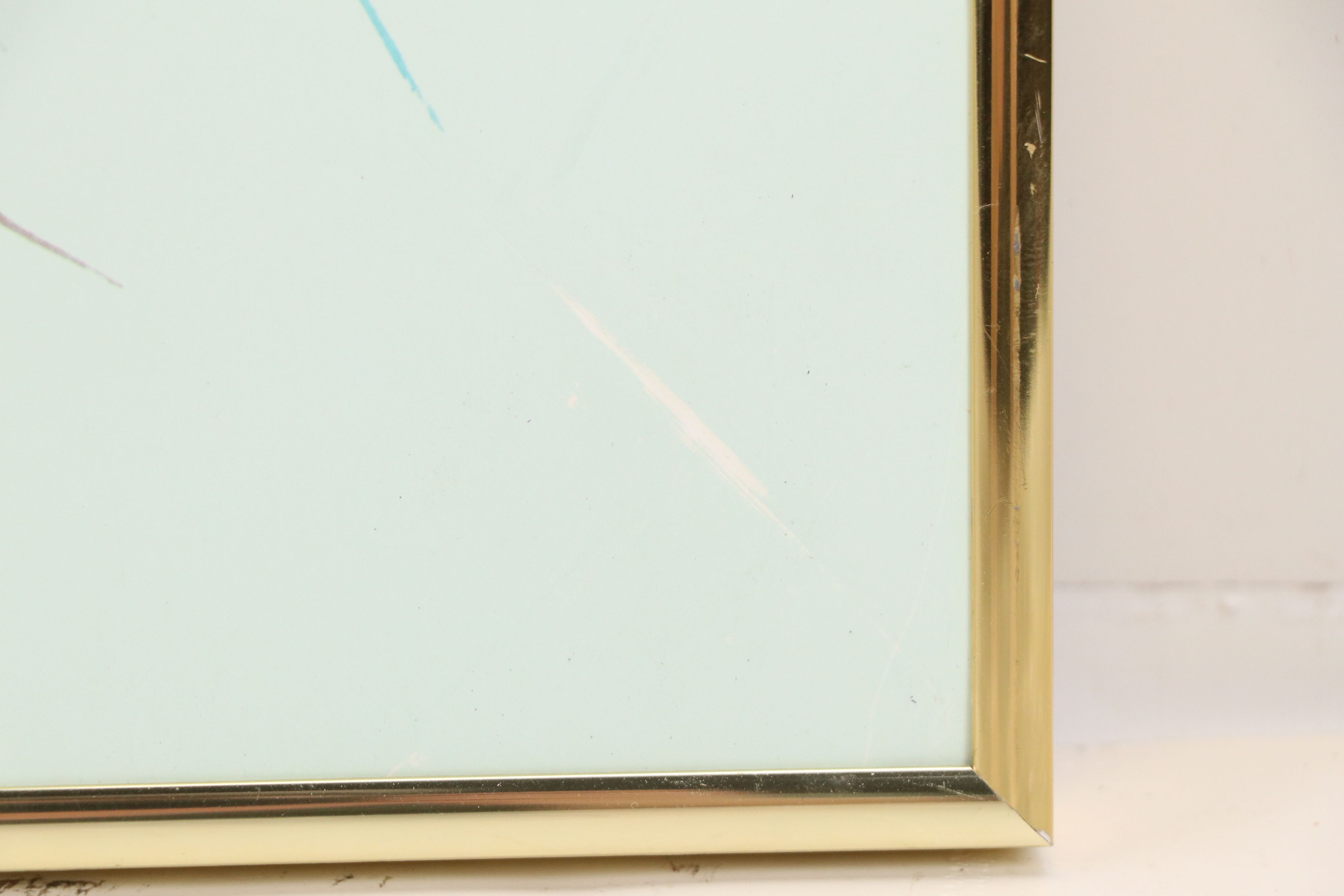 Amado Peña Jr. Offset Lithograph "Familia de Hoy," 1991