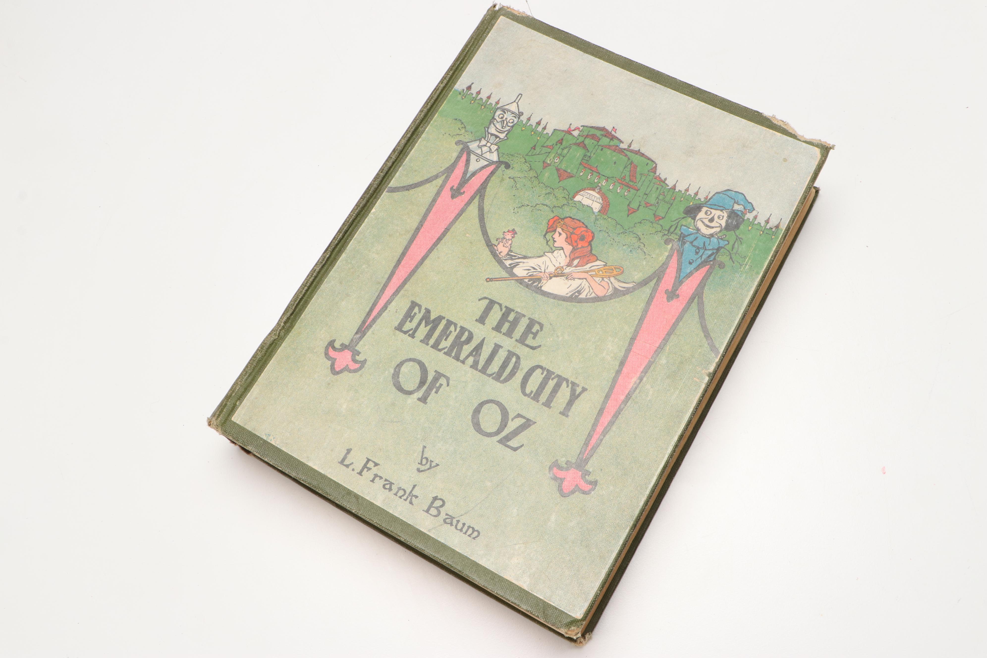 Illustrated" The Emerald City of Oz" and More by L. Frank Baum and Ruth Thompson
