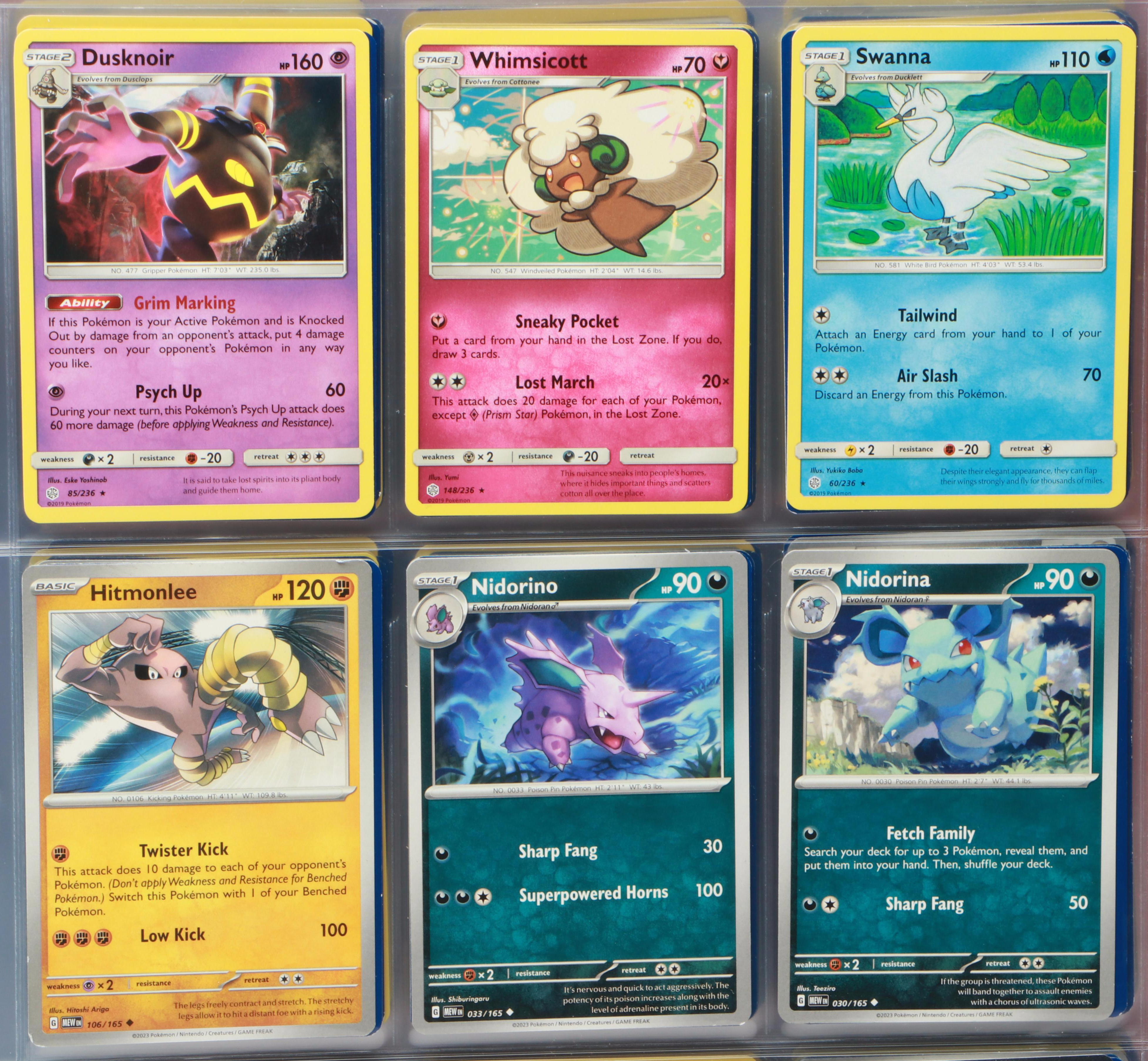 Pokémon Card Collection Featuring Holos and More, 2000s–2020s