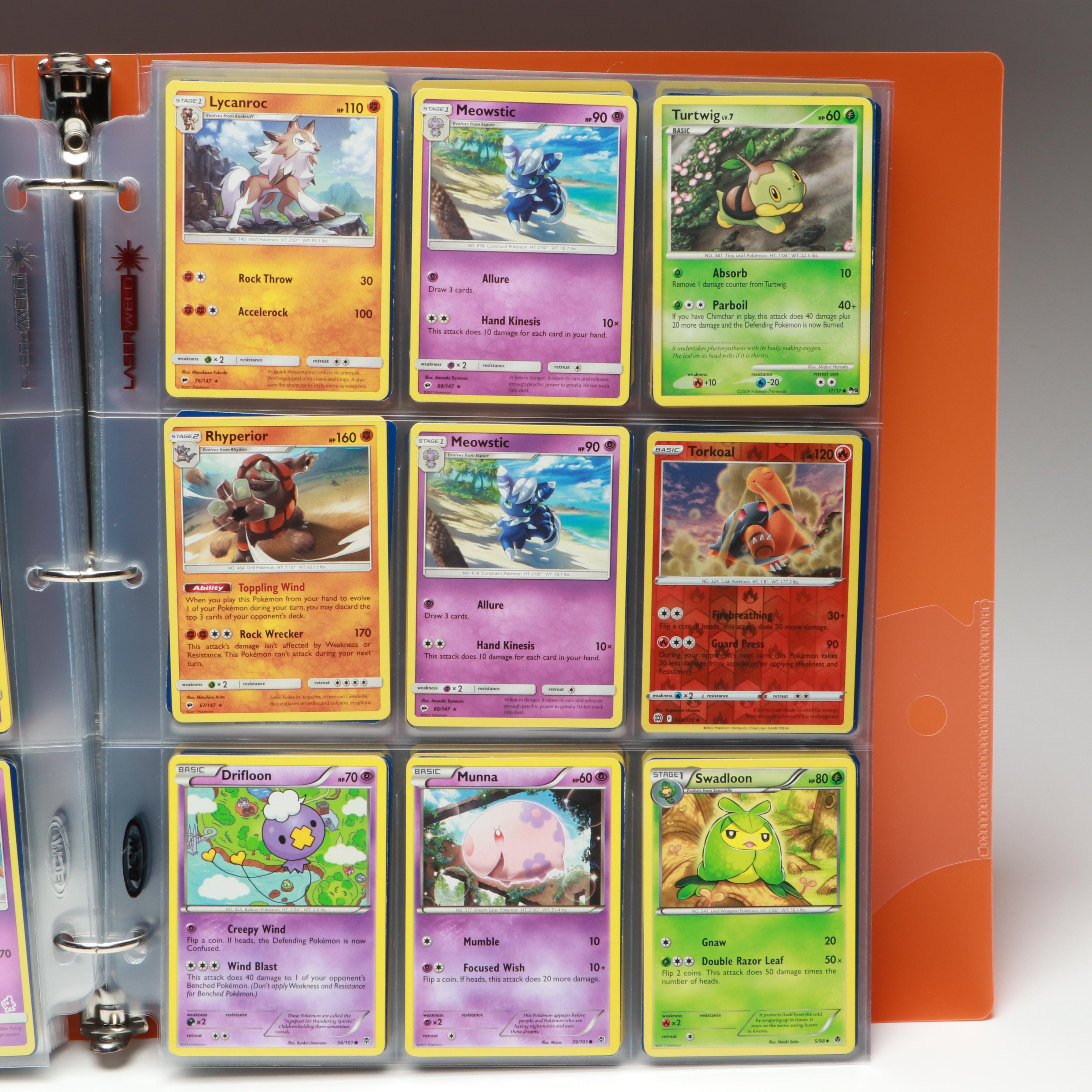 Pokémon Card Collection Featuring Holos and More, 2000s–2020s