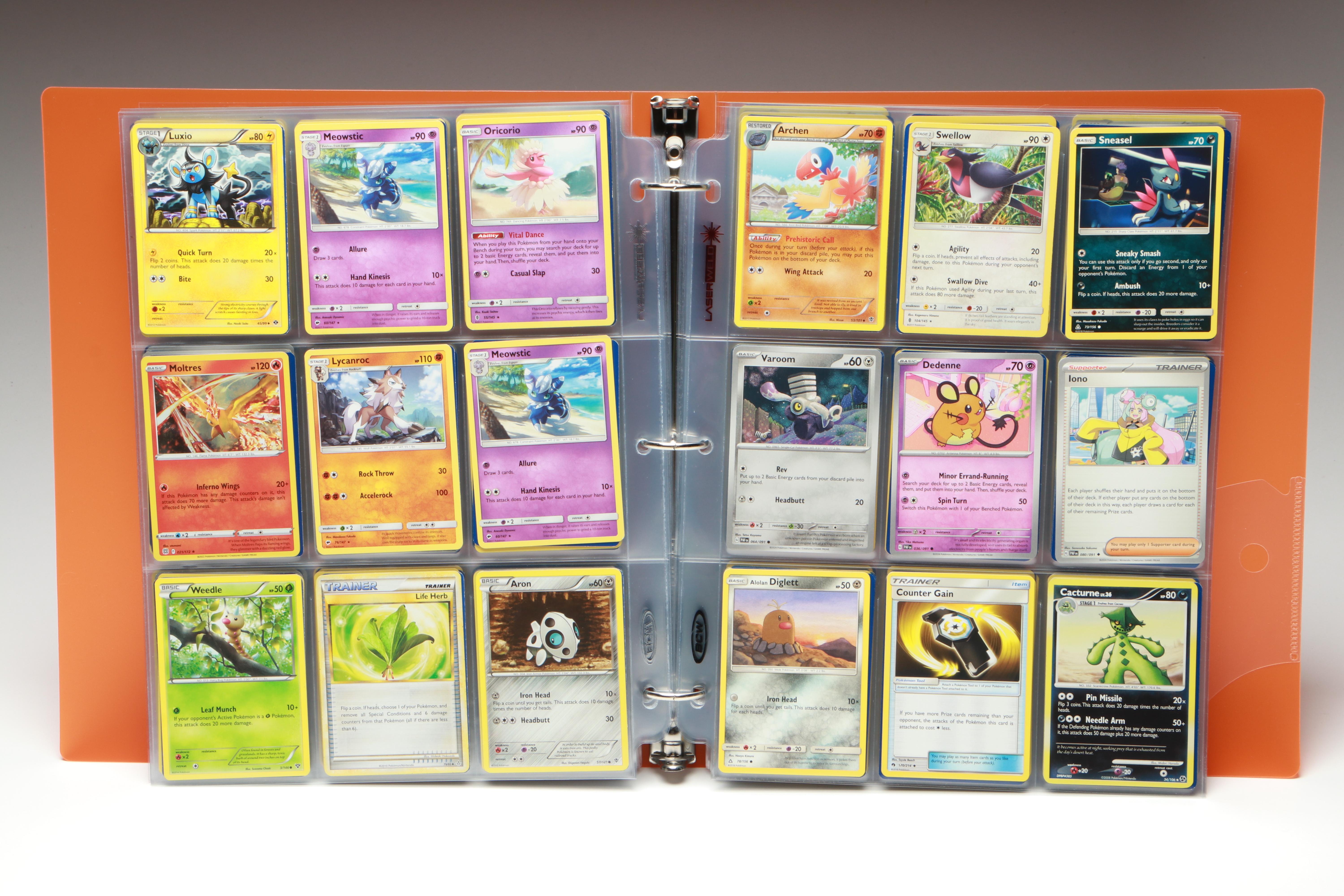 Pokémon Card Collection Featuring Holos and More, 2000s–2020s