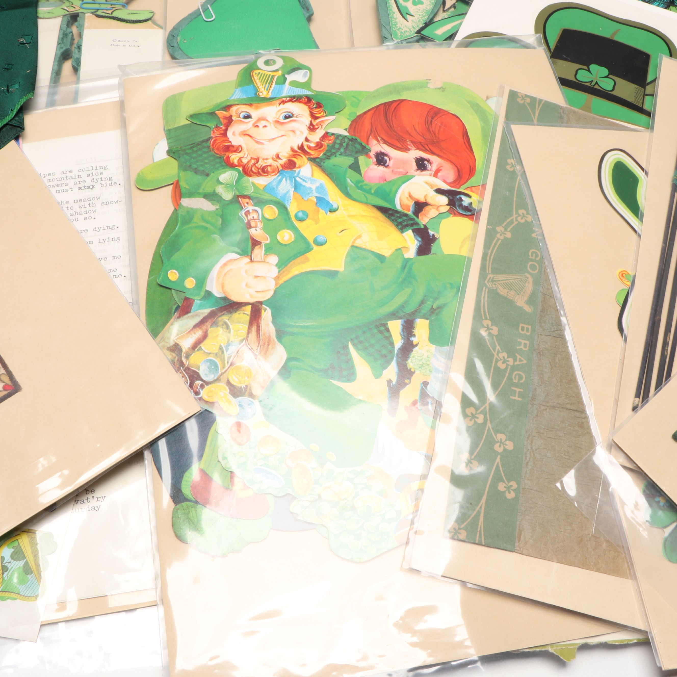 Beistle & Co. St. Patrick's Day Honeycomb Tissue Paper Centerpieces, More Décor