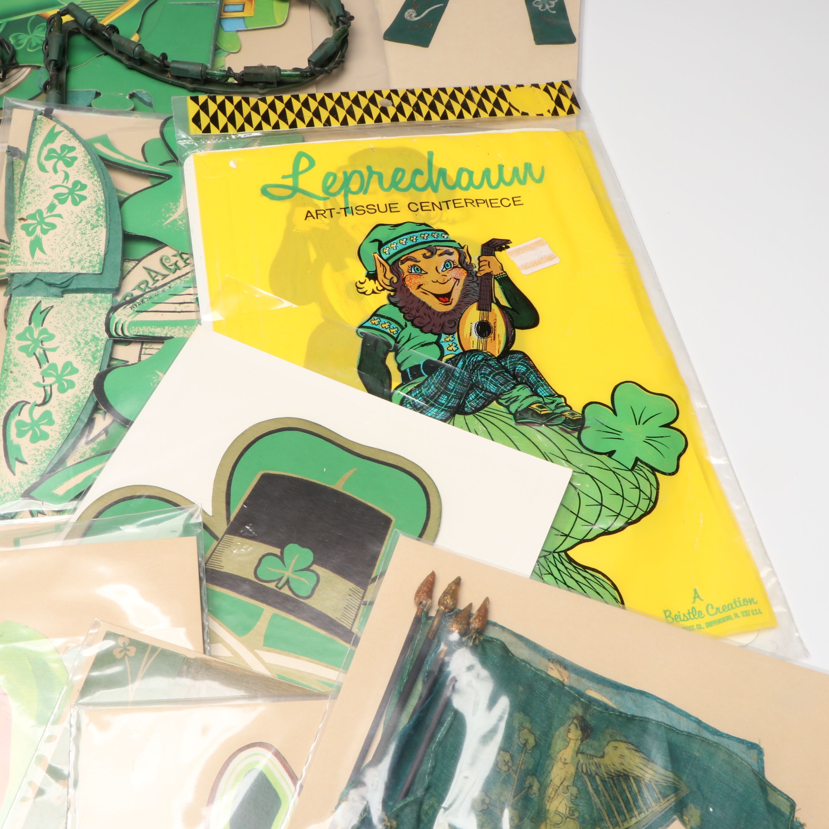 Beistle & Co. St. Patrick's Day Honeycomb Tissue Paper Centerpieces, More Décor