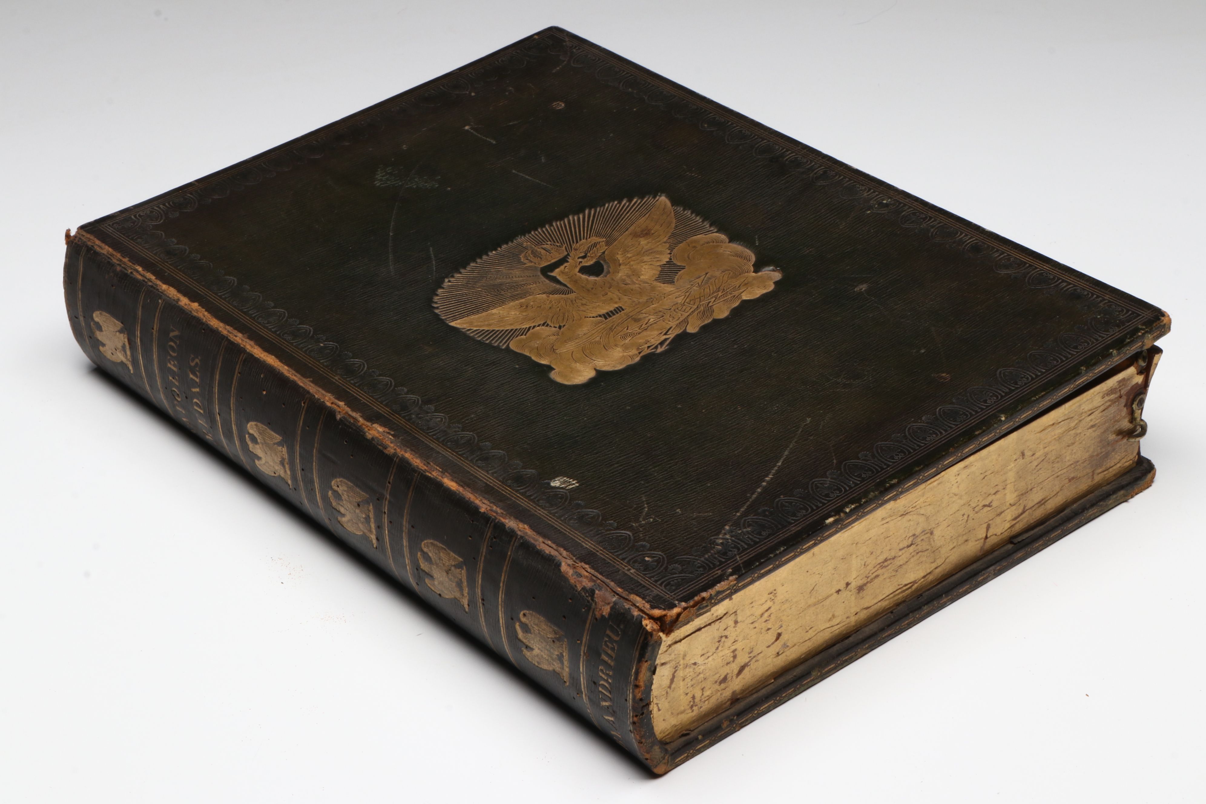 Bertrand Andrieu Set of Ten Uniface Cliché Napoleonic Medals, Circa 1810