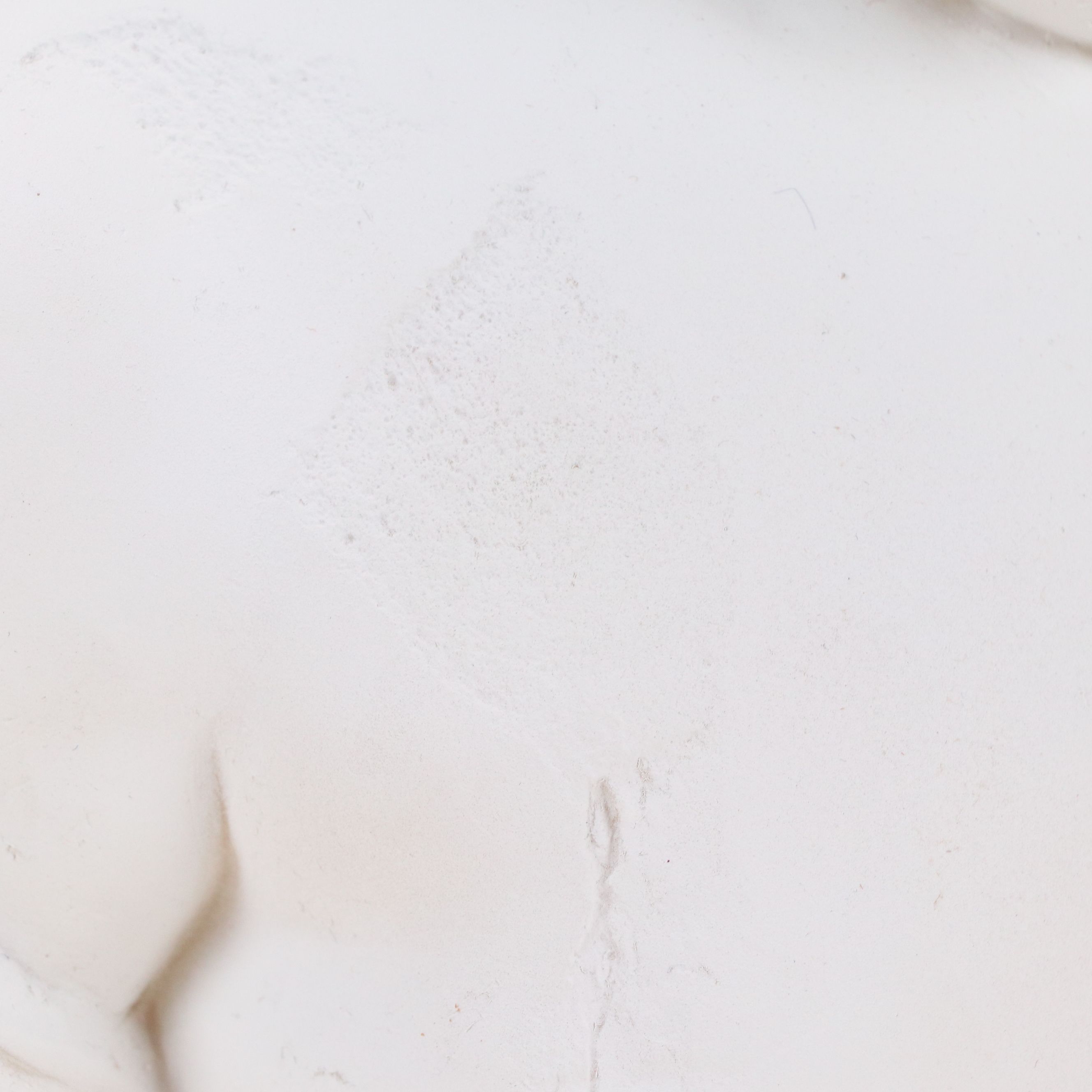 Painted Marble Bust of Baby Biting Finger