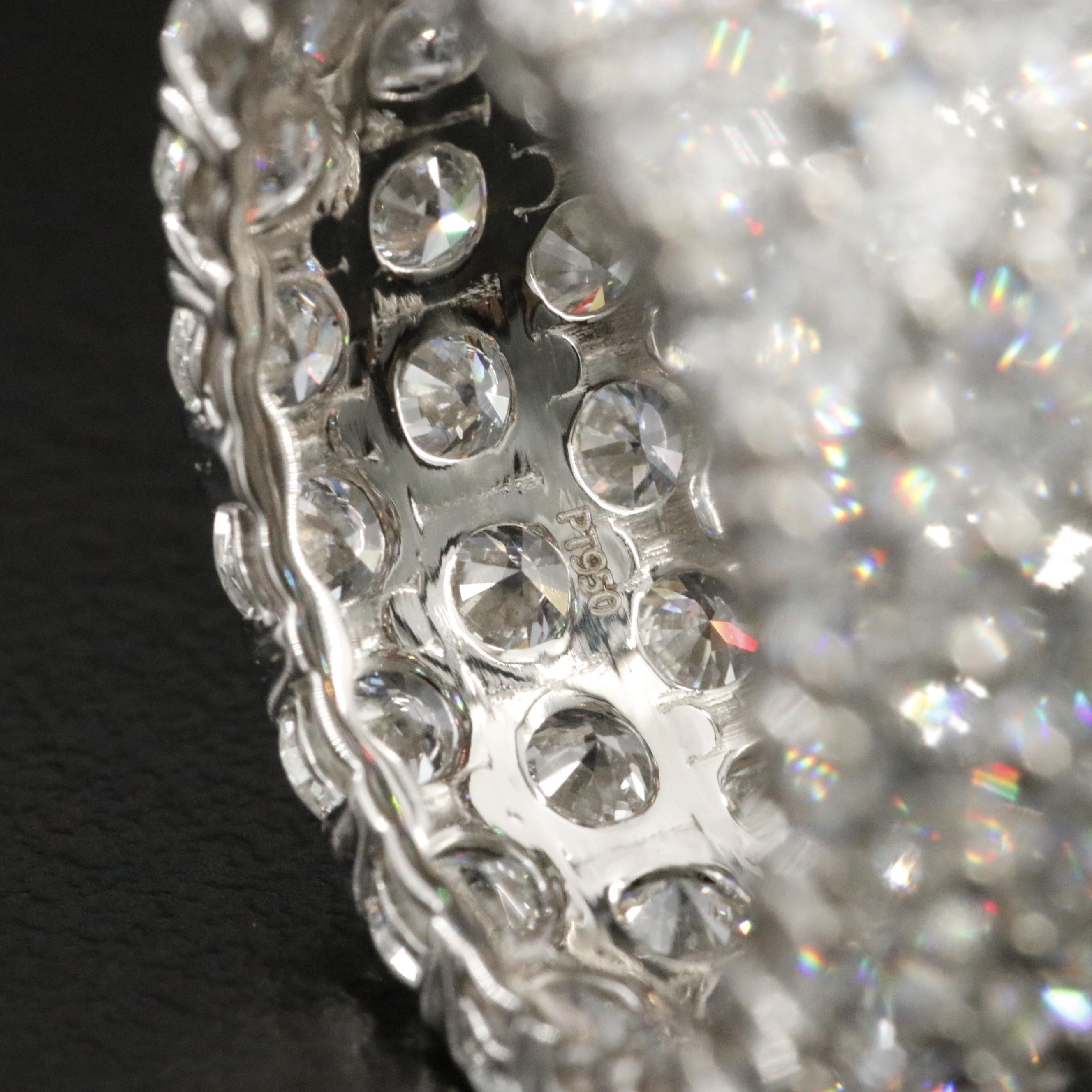 Platinum 7.90 CTW Lab Grown Diamond Eternity Band