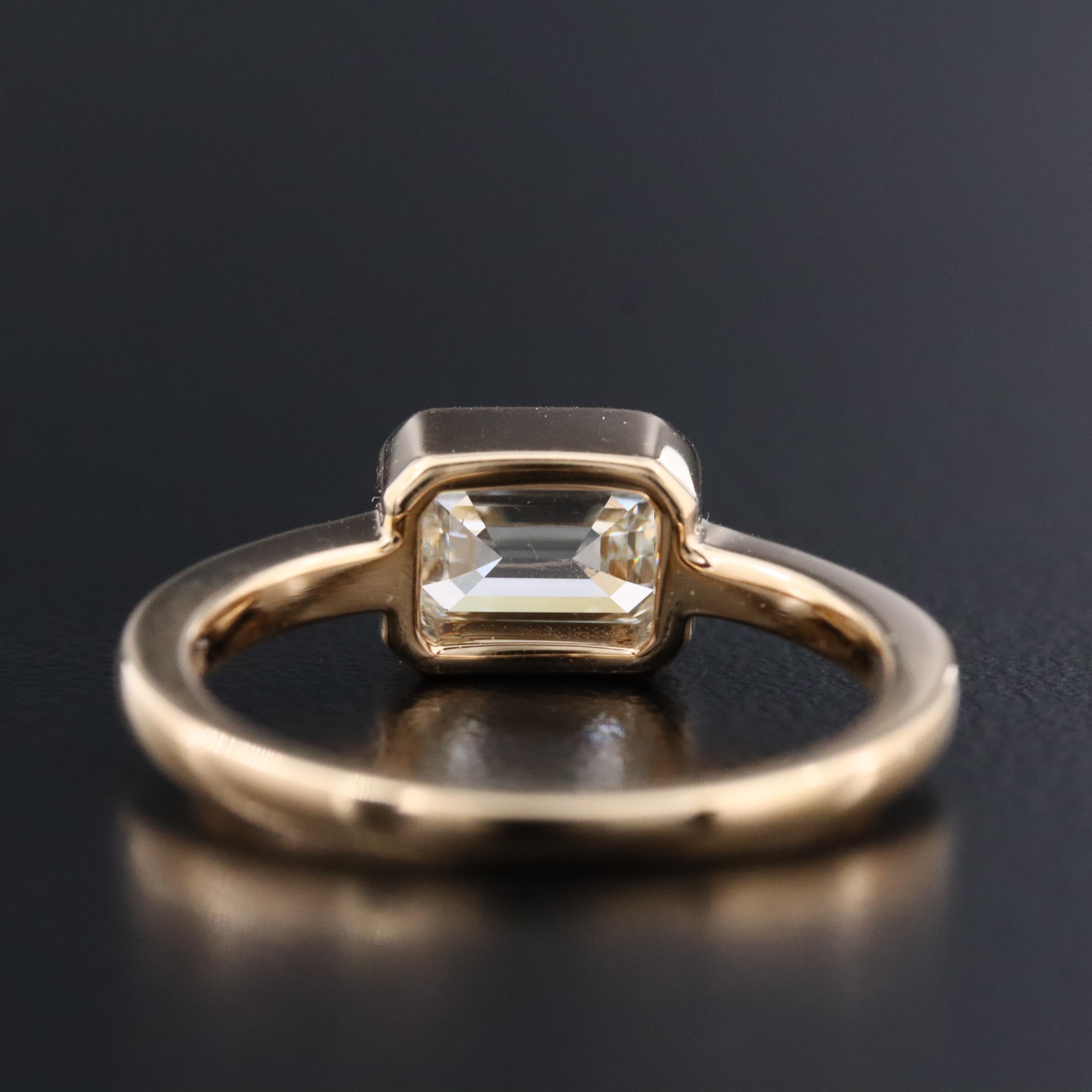 14K 1.50 CT Diamond Solitaire Ring with GIA Report