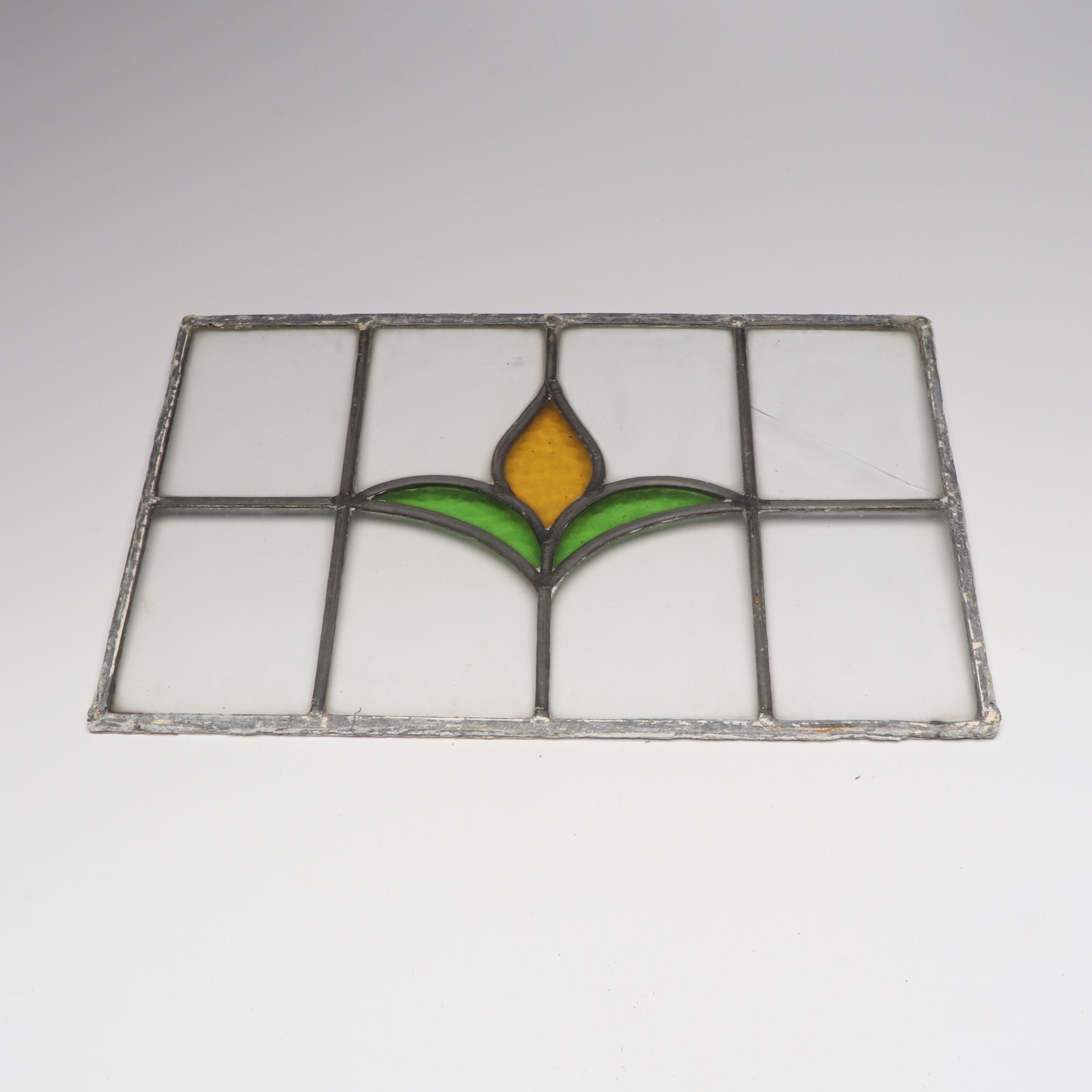 Arts and Crafts Stained Glass Panels