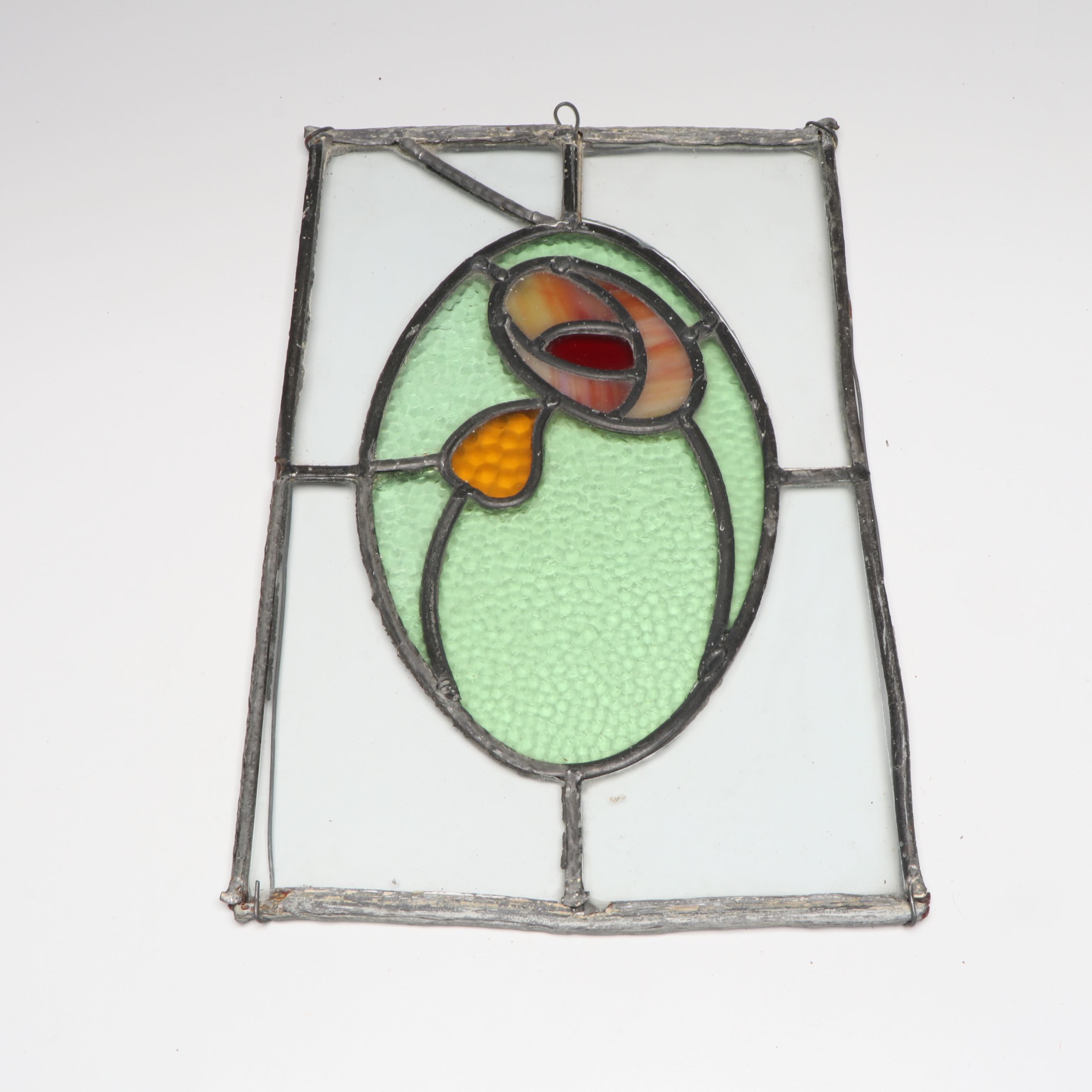 Arts and Crafts Stained Glass Panels