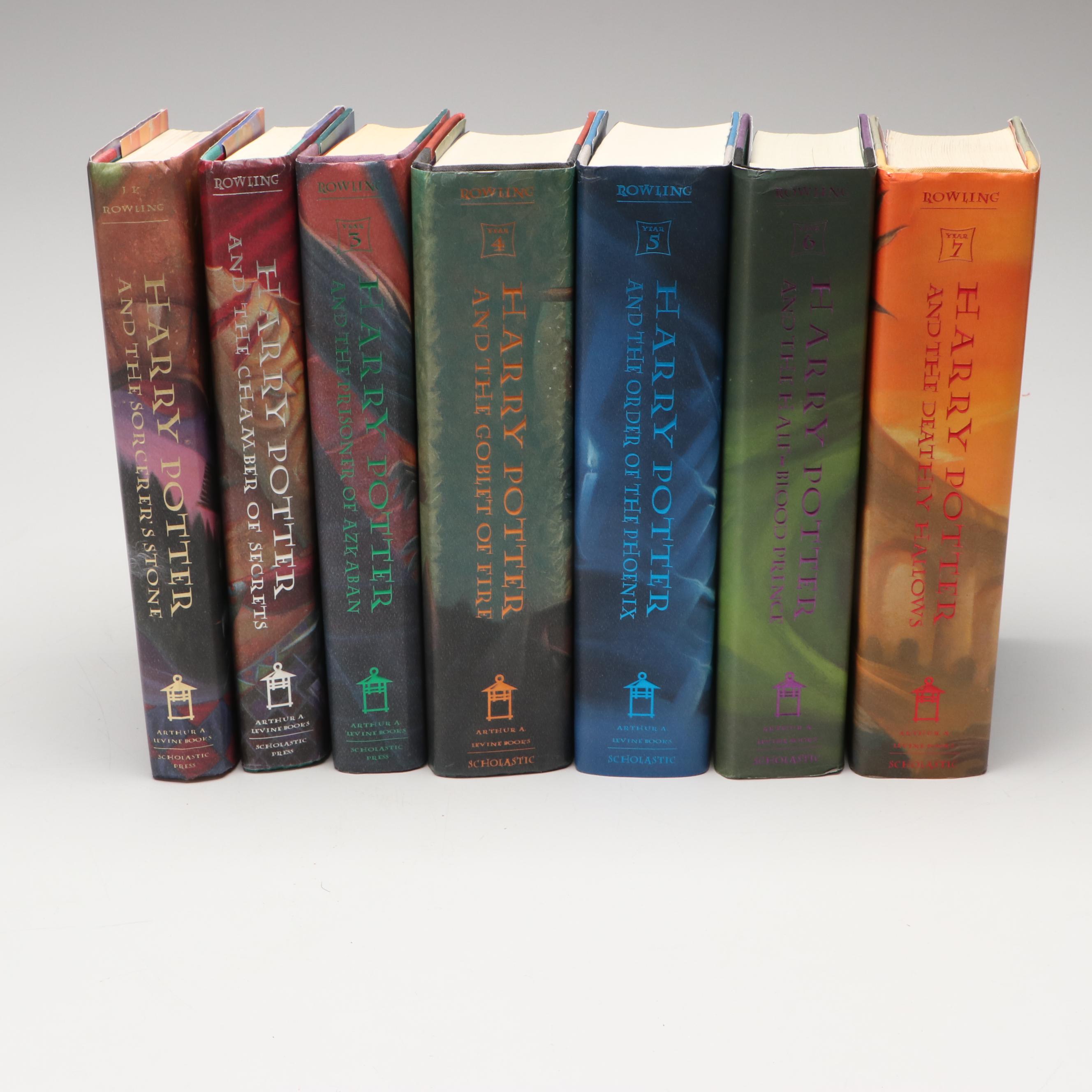 First American Edition with Six First Printings "Harry Potter" by J. K. Rowling
