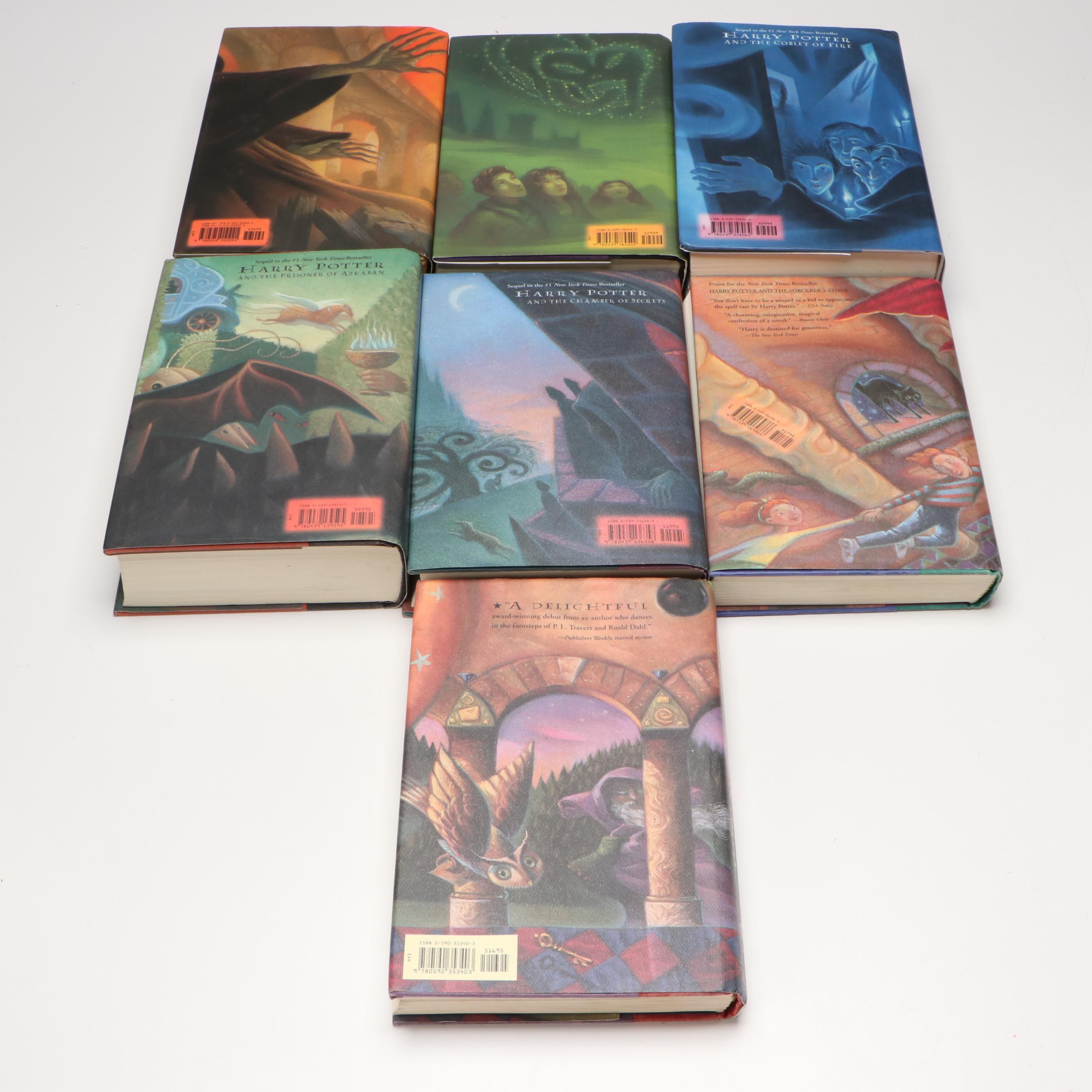 First American Edition with Six First Printings "Harry Potter" by J. K. Rowling