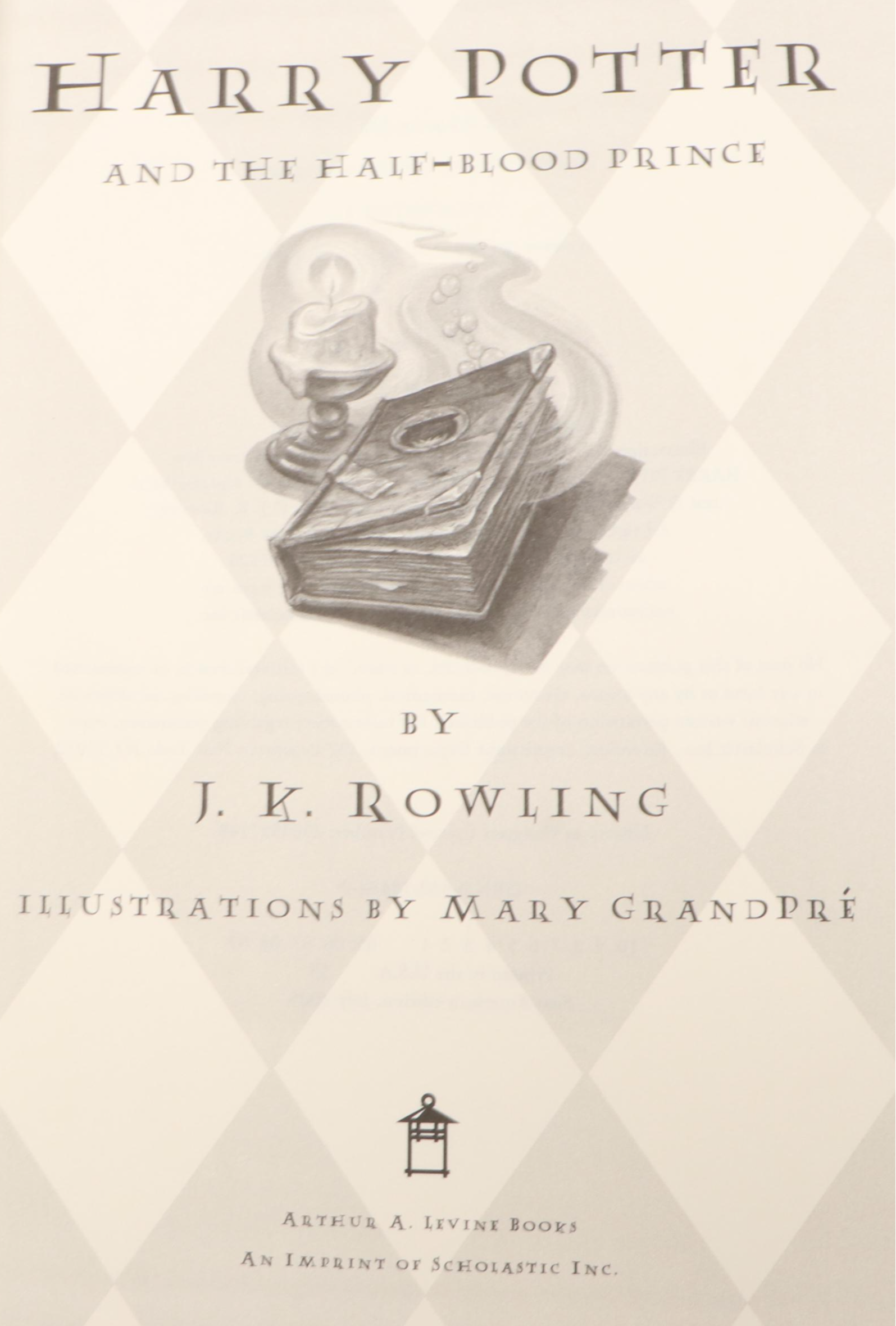 First American Edition with Six First Printings "Harry Potter" by J. K. Rowling