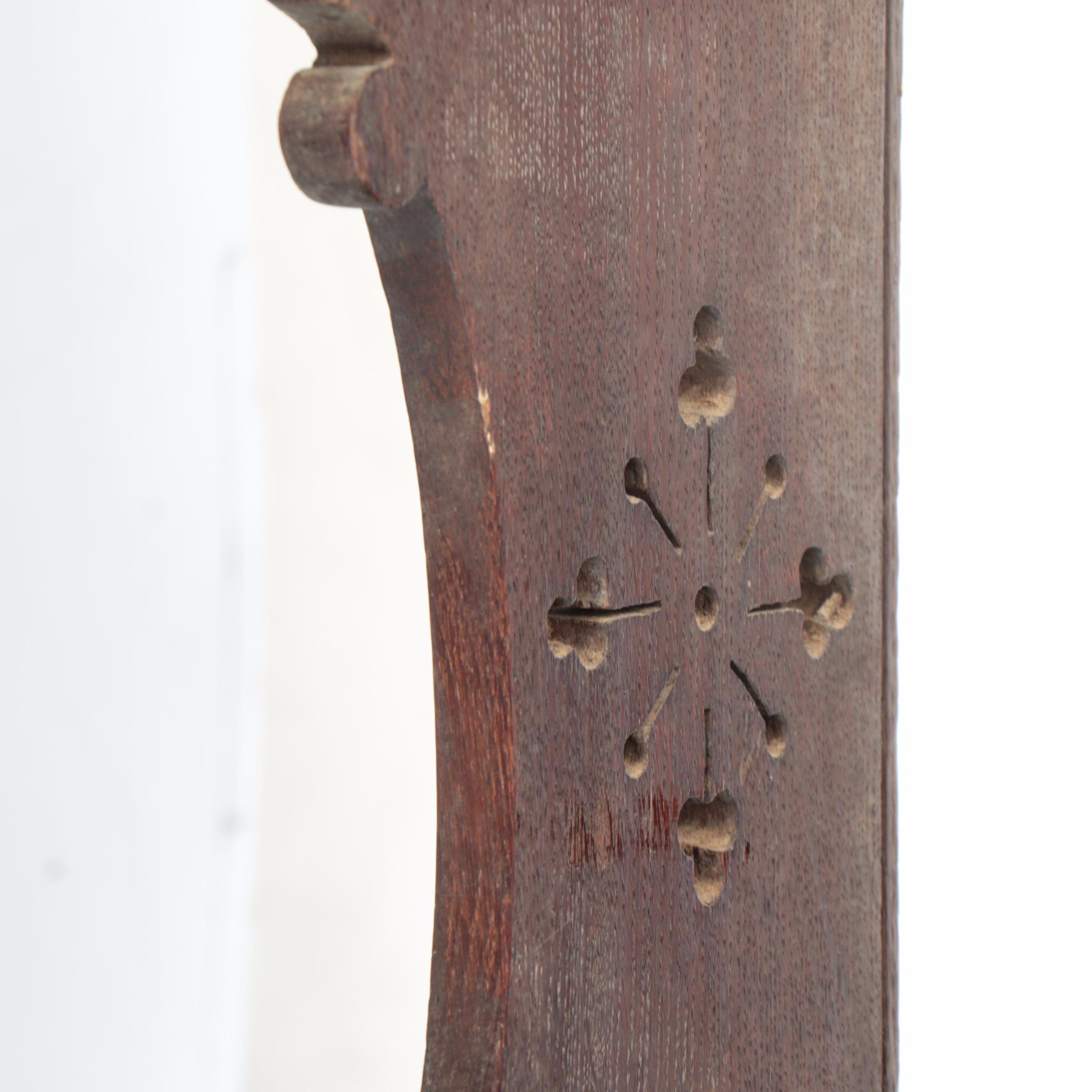 Art Nouveau Style Wooden Wall Shelving