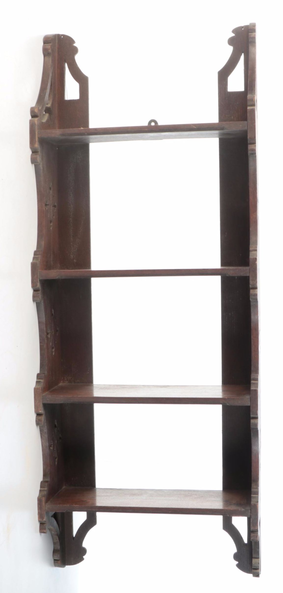 Art Nouveau Style Wooden Wall Shelving