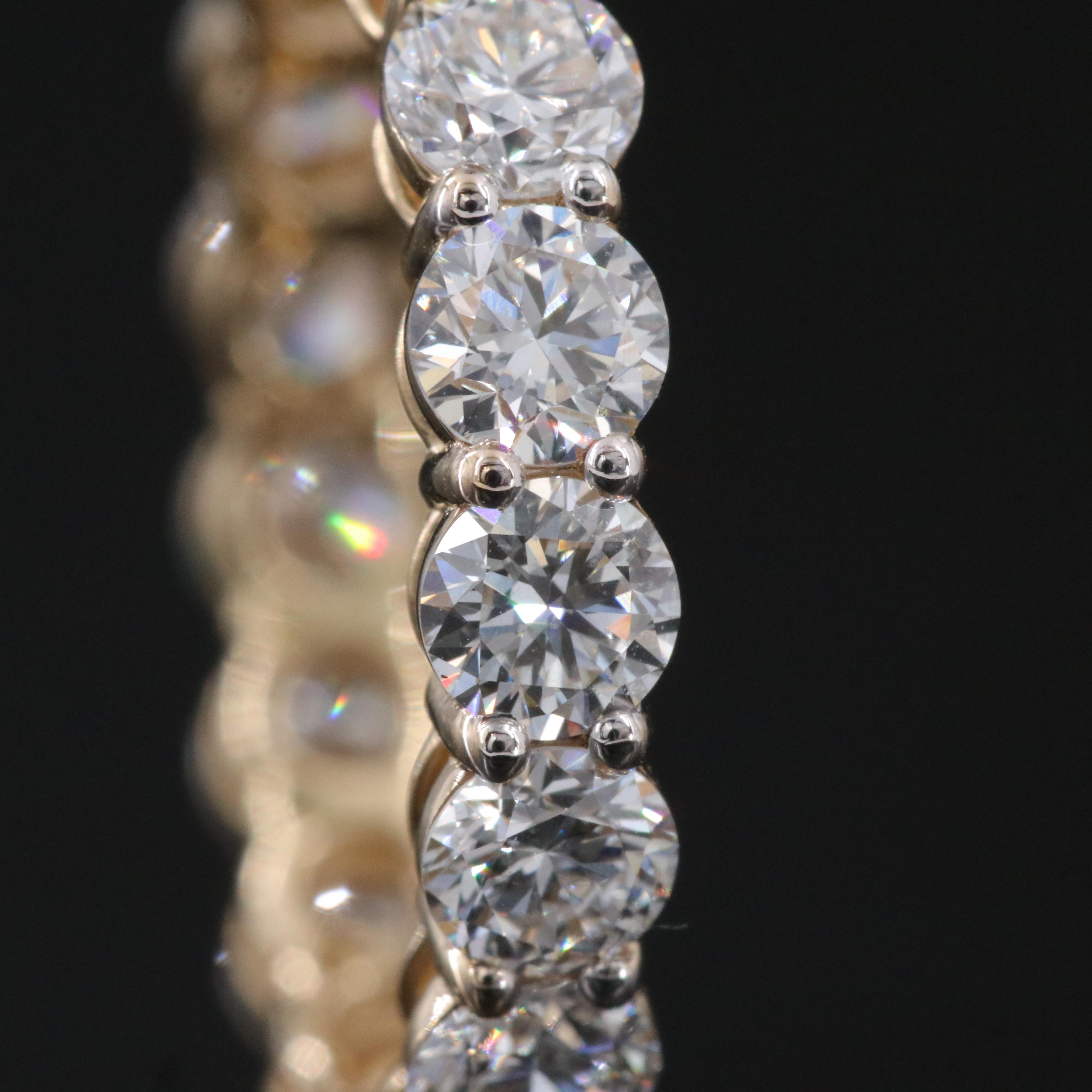 14K 3.26 CTW Lab Grown Diamond Eternity Band