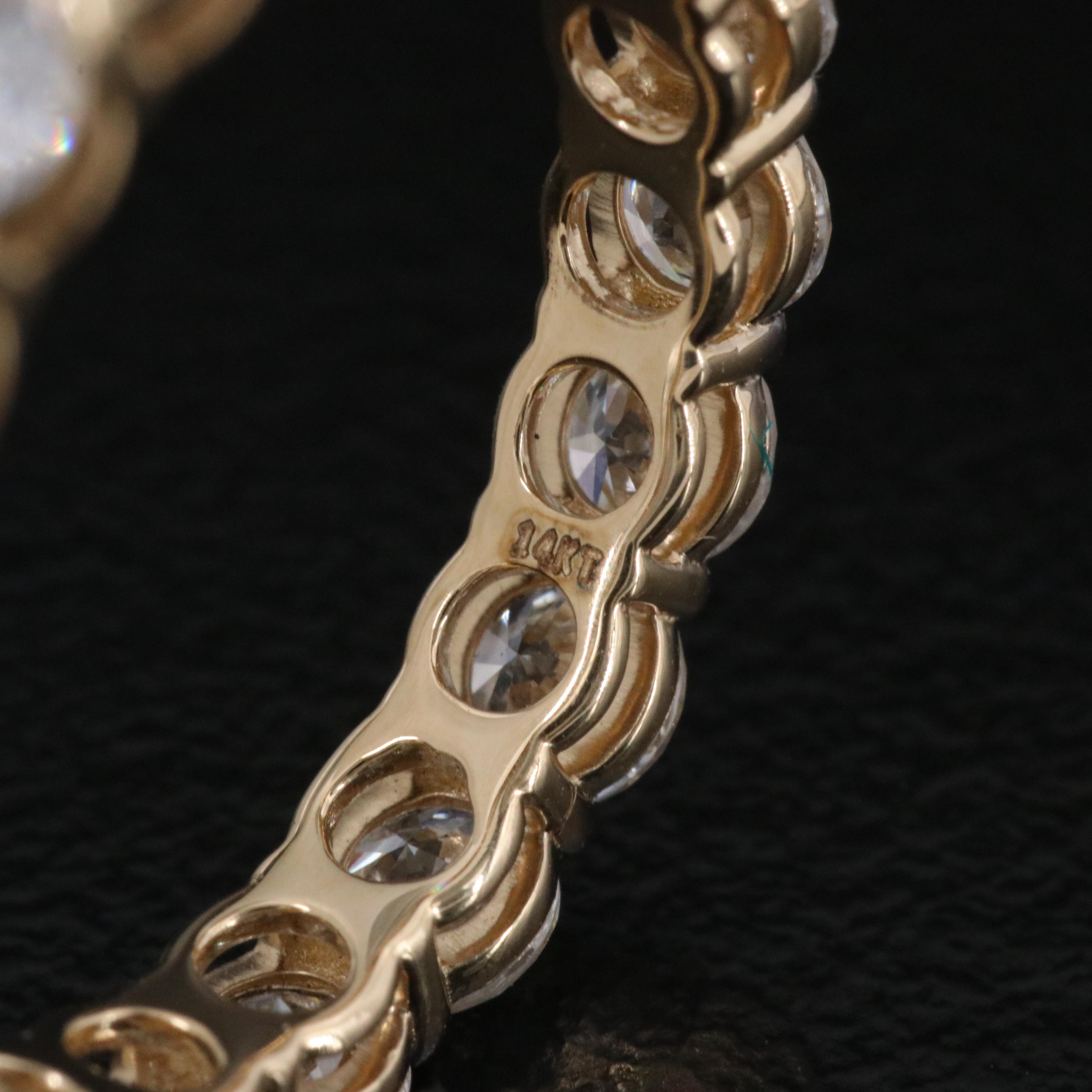 14K 3.26 CTW Lab Grown Diamond Eternity Band