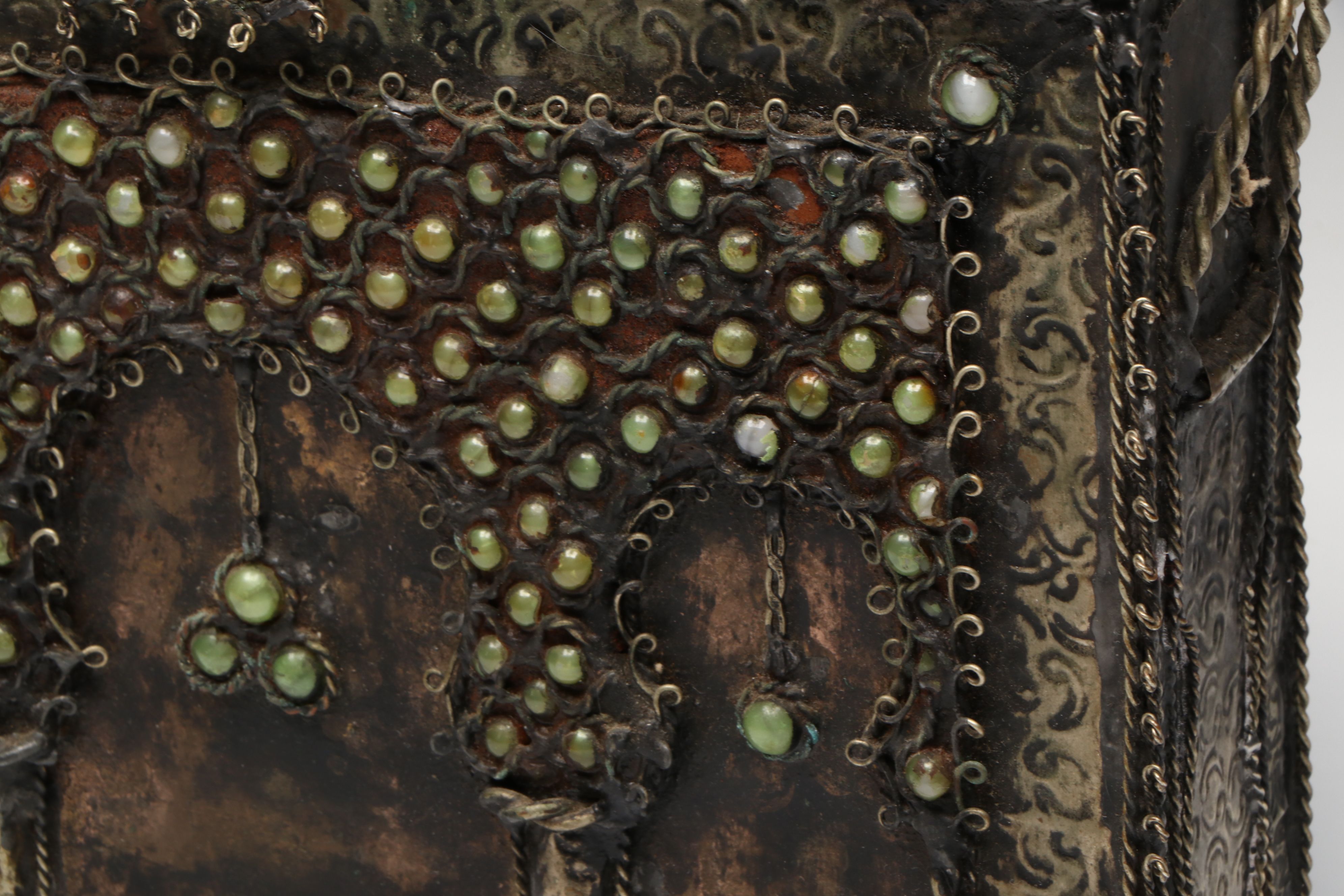 Two Late 18th/Mid 19th C. Unbound Qur'an Illuminated Manuscripts in 20th C. Box