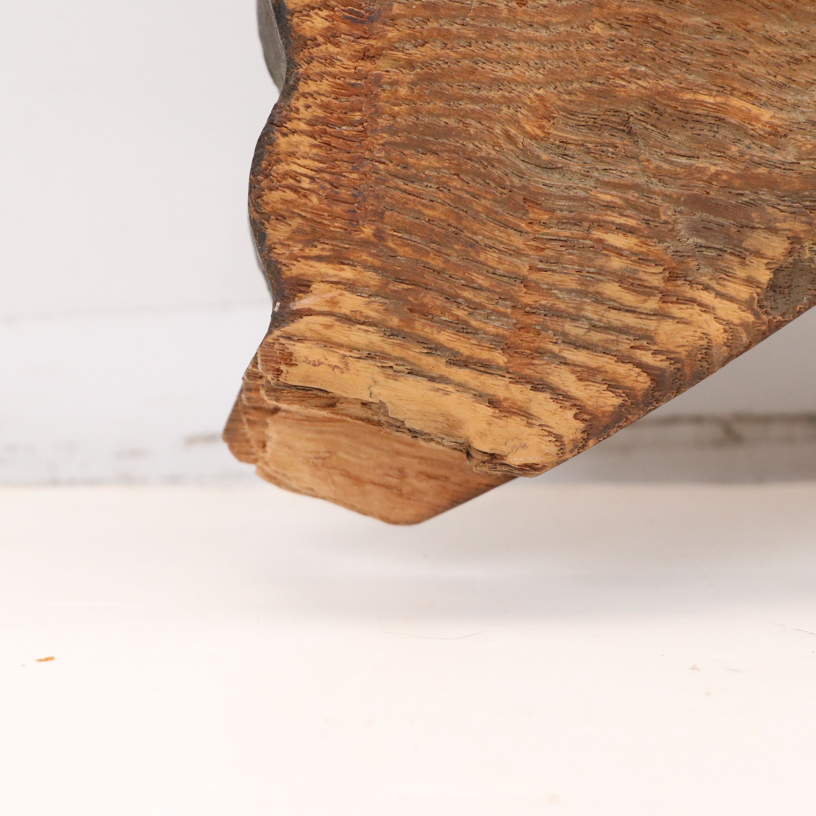 Japanese Hand-Carved Wooden Noh Theater Mask and Other Asian Wood Pieces