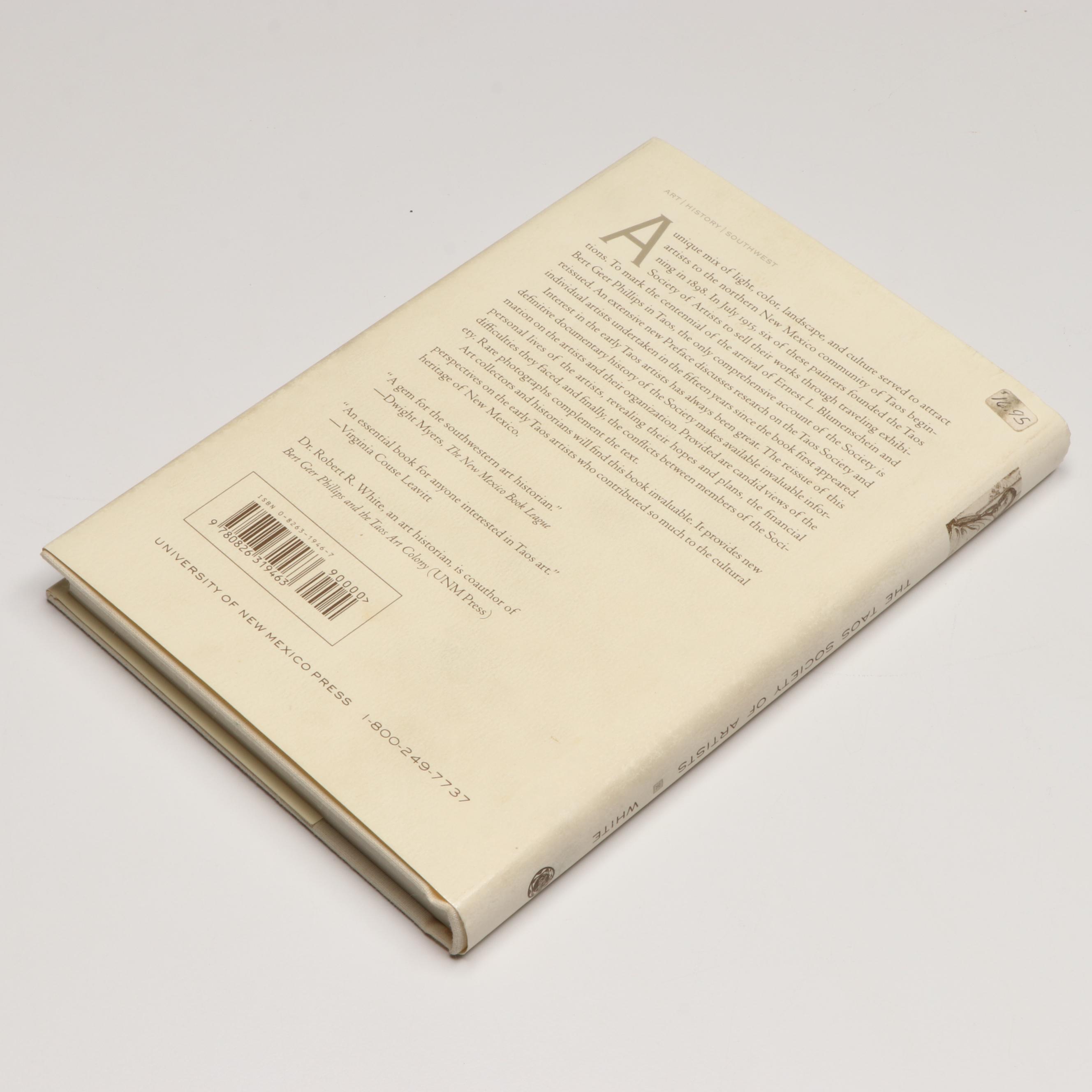 "The Taos Society of Artists," "Westward America," and More History Nonfiction