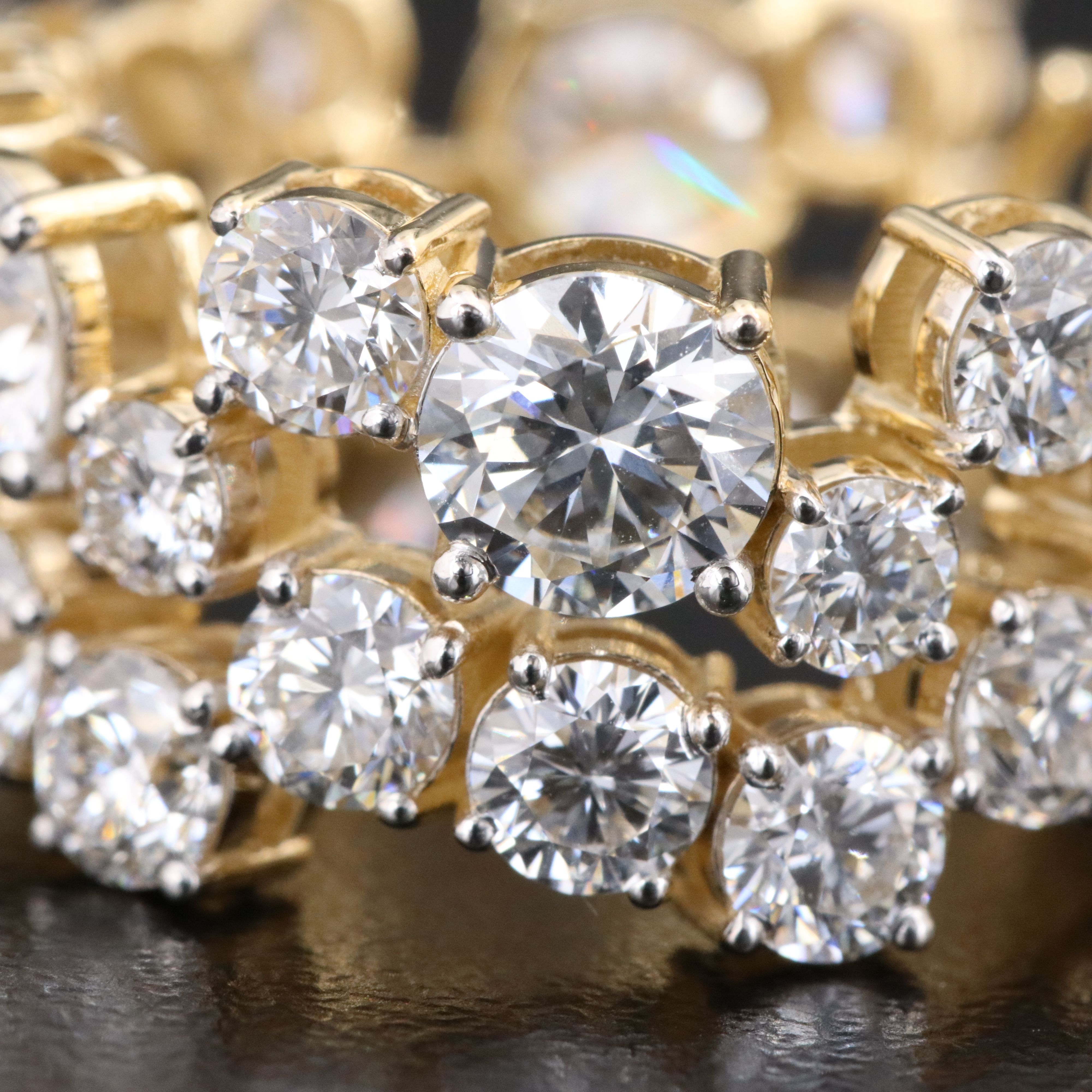 14K 8.62 CTW Lab Grown Diamond Eternity Band